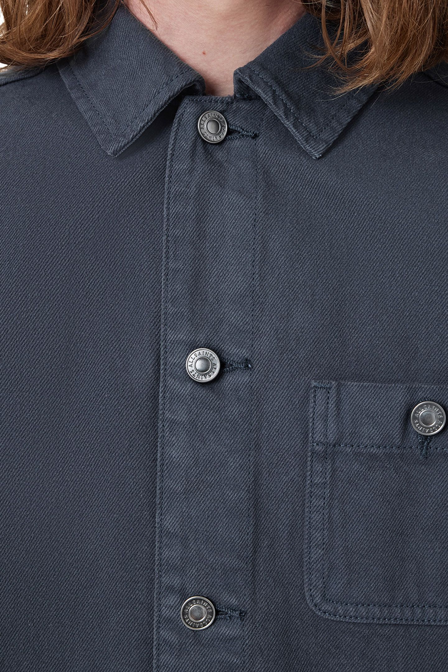EAVIS CHORE JACKET FOUNTAIN BLUE 7
