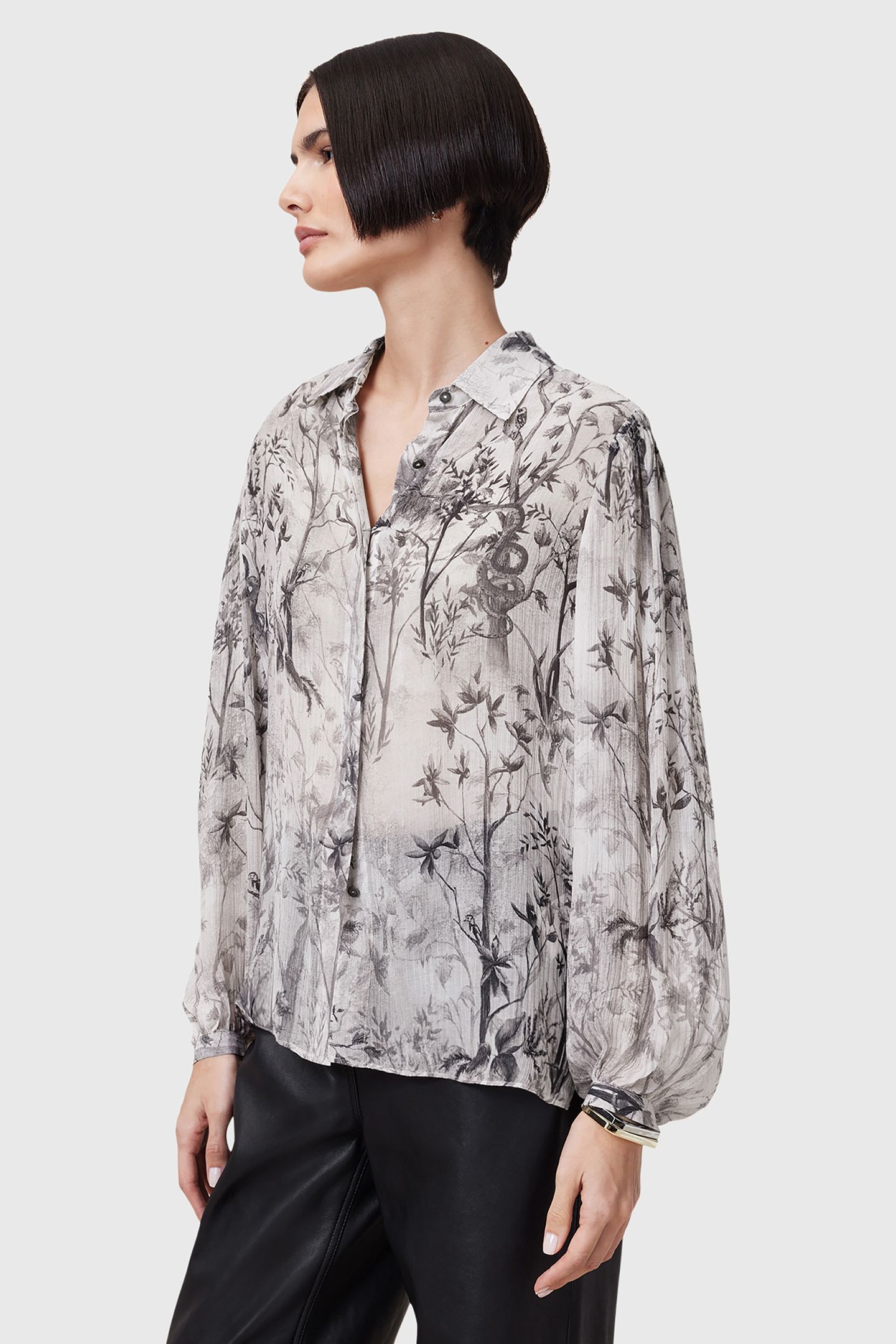 EDDIE SHIRT RISE ECRU WHITE 5