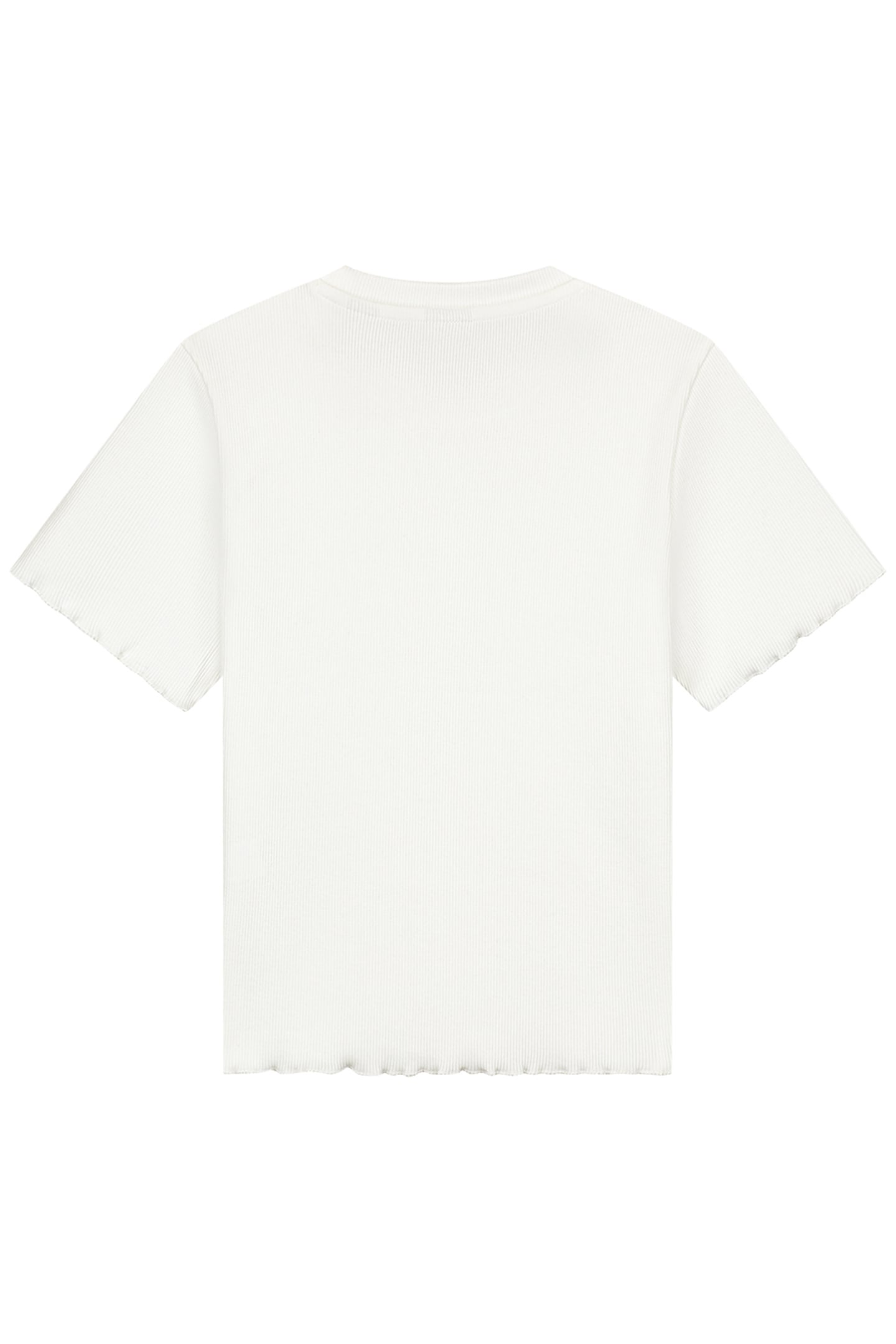 RIB T-SHIRT OFF WHITE 2