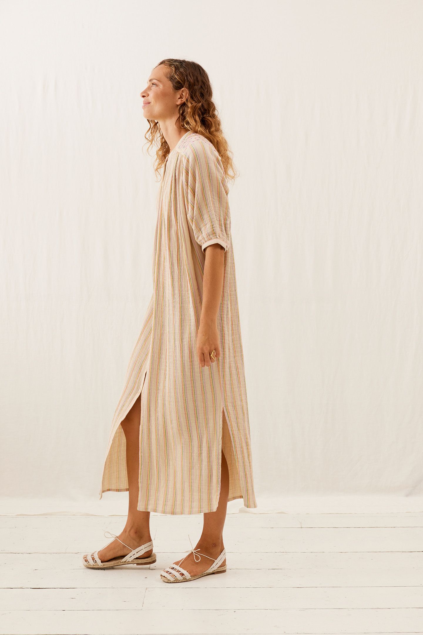 DRESS DEEPALINA MULTICO RAINBOW LINE 3