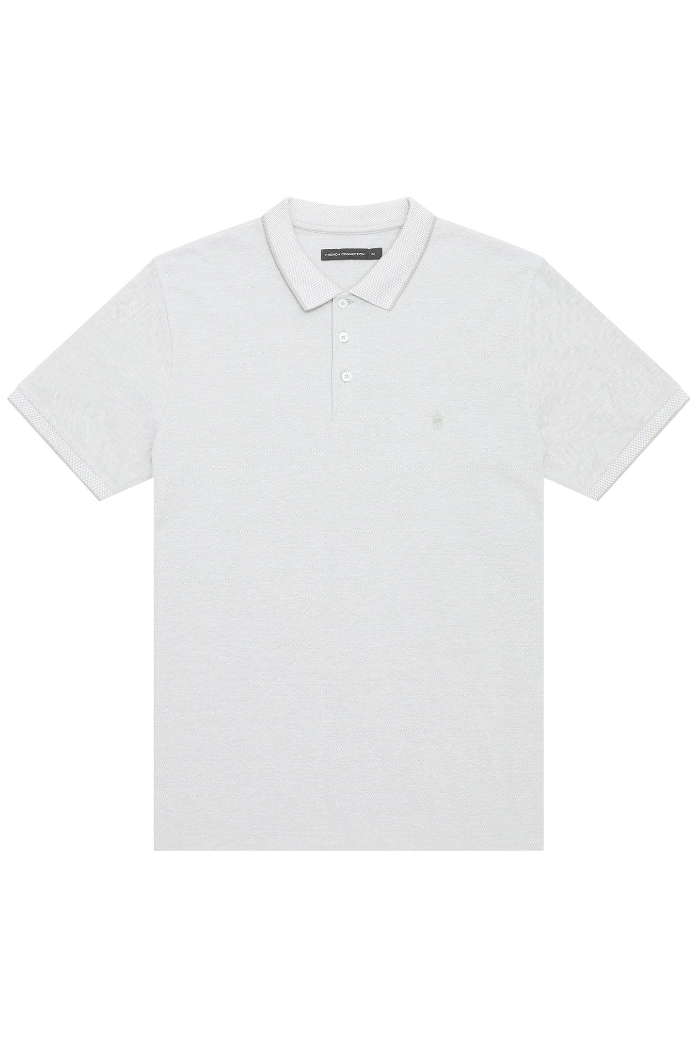 BIRDSEYE TIPPED POLO NEW SAGE/NEW SAGE 1
