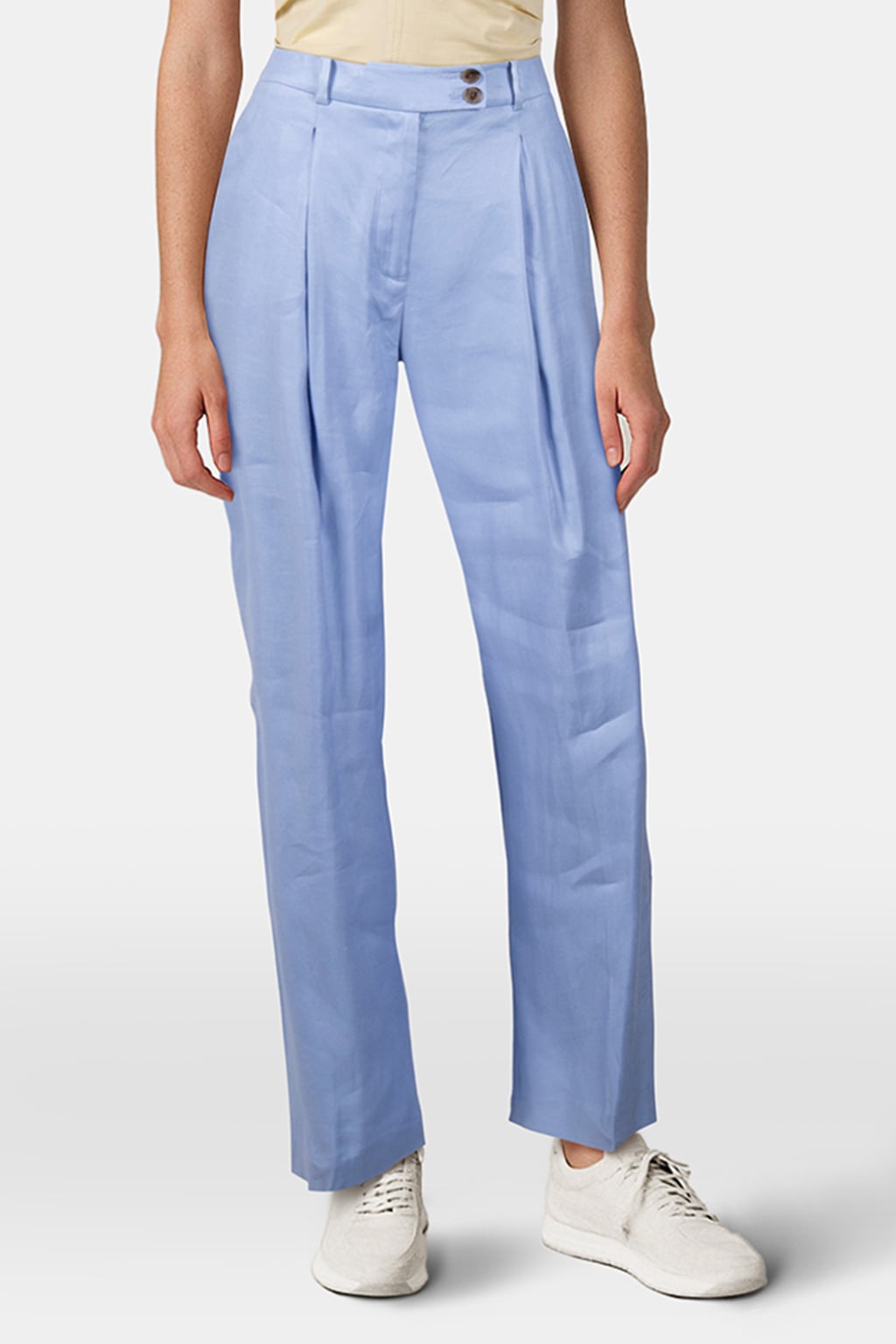 LIGHT BLUE STRAIGHT PANTS 1