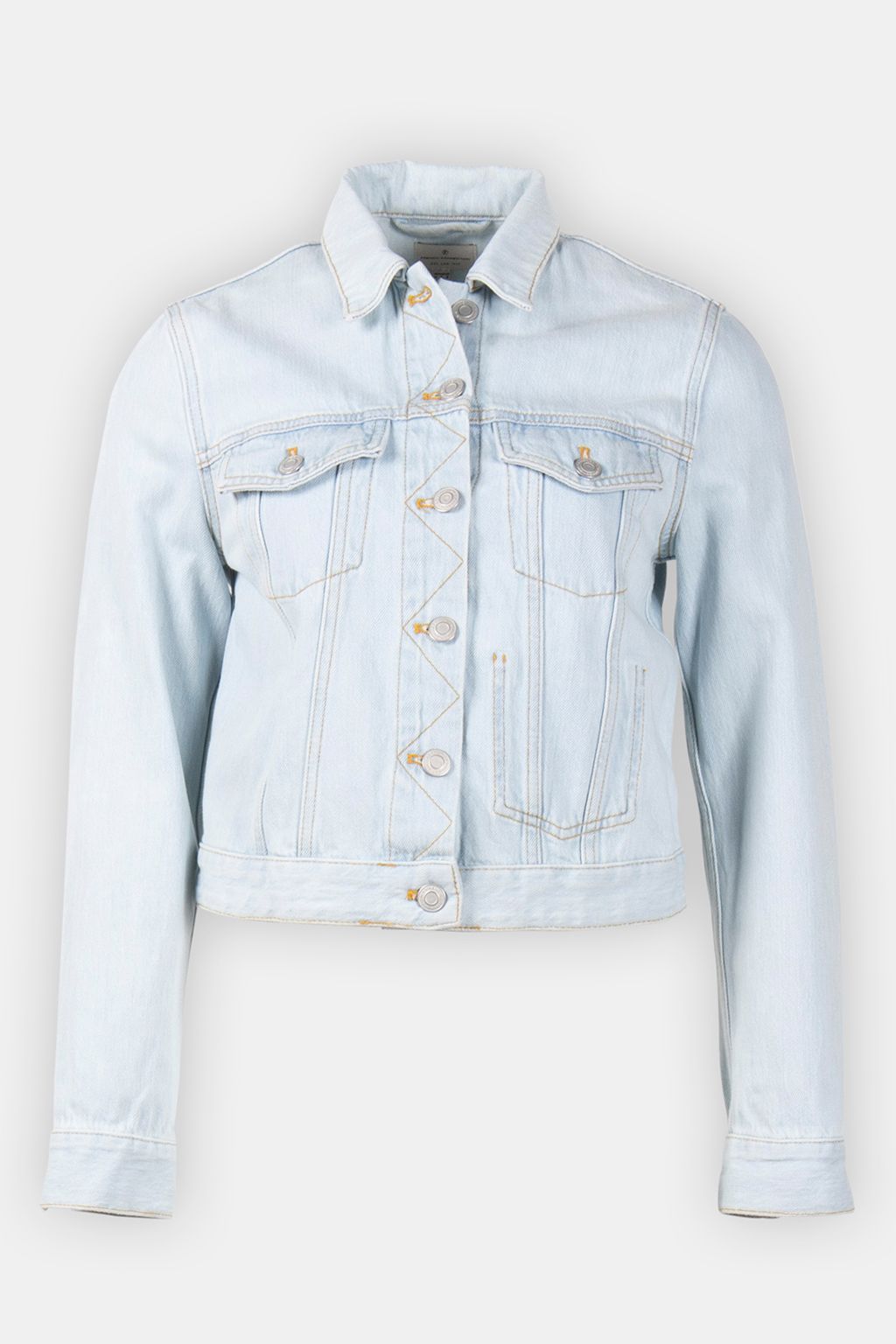 MACEE MICRO WSTRN DENIM LS JKT BLUE 4