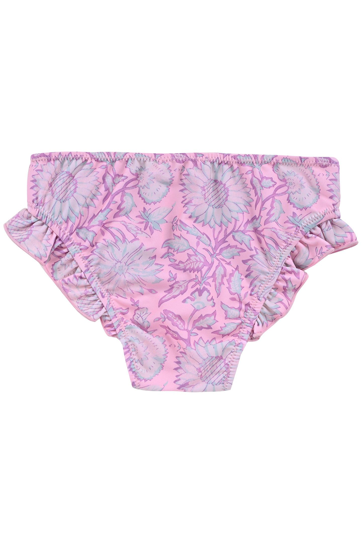 BATHING SUIT ANDREA PINK DAISY GARDEN 2