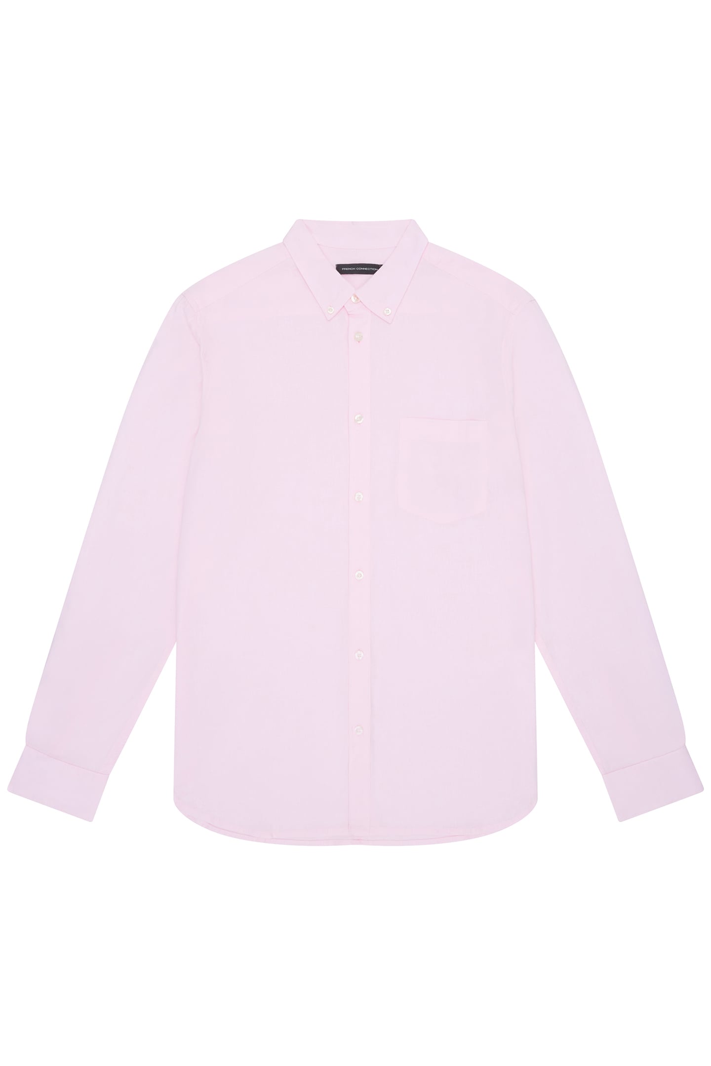 LINEN 22 L/S TRIM SOFT PINK 1