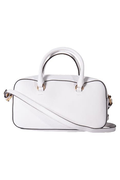 SMALL LEATHER HANDBAG IN WHITE 3