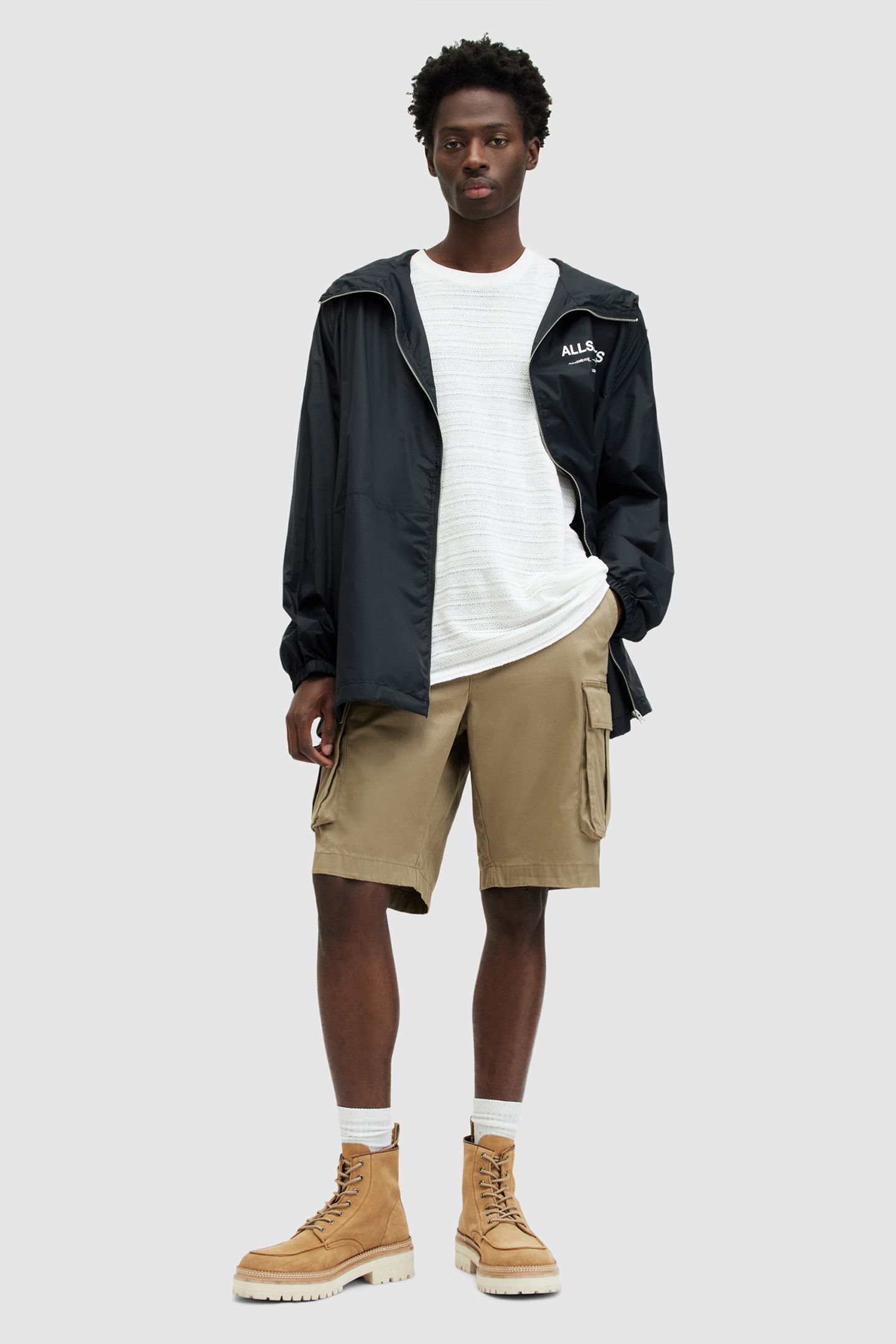SLANE SHORT FADED KHAKI GREEN 2