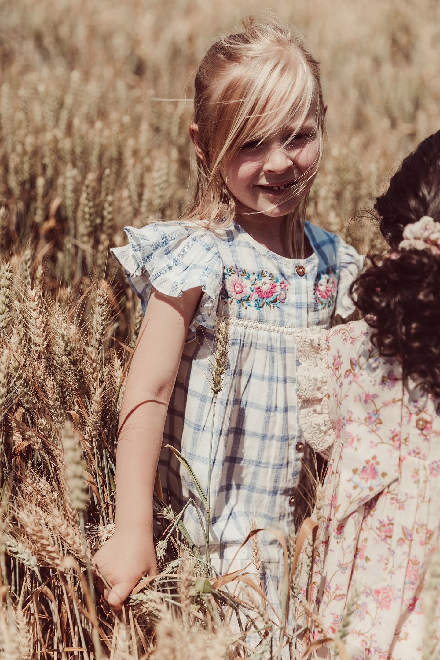 DRESS CARLINA BLUE RIVER CHECKS 7