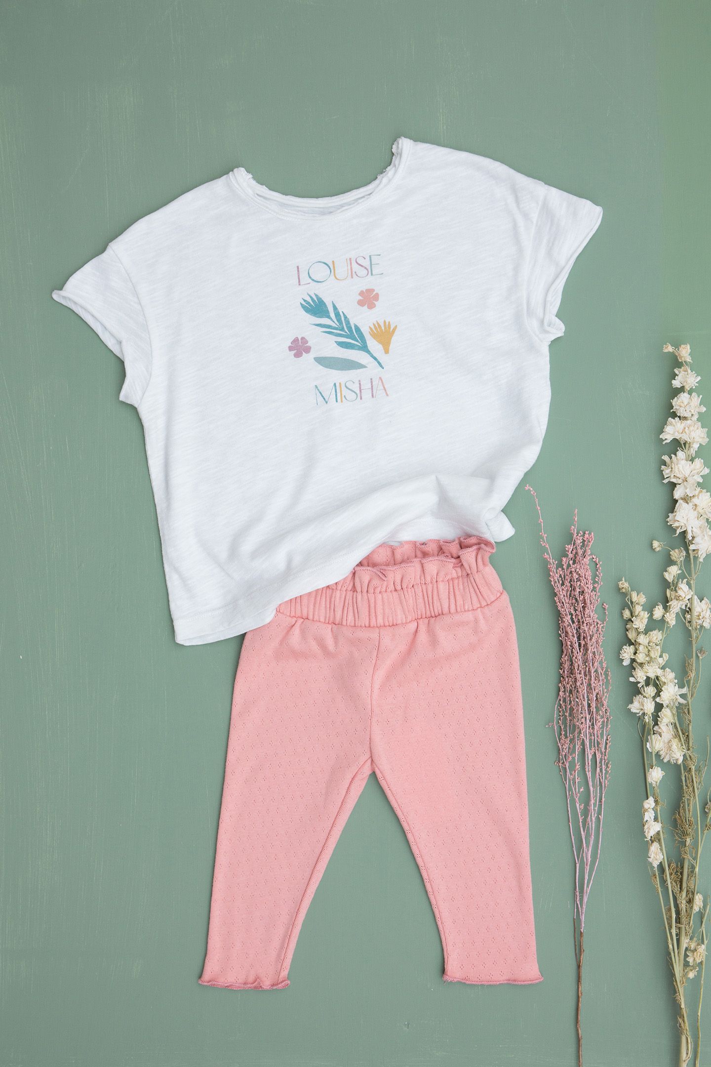 TEE FLORA WHITE 2
