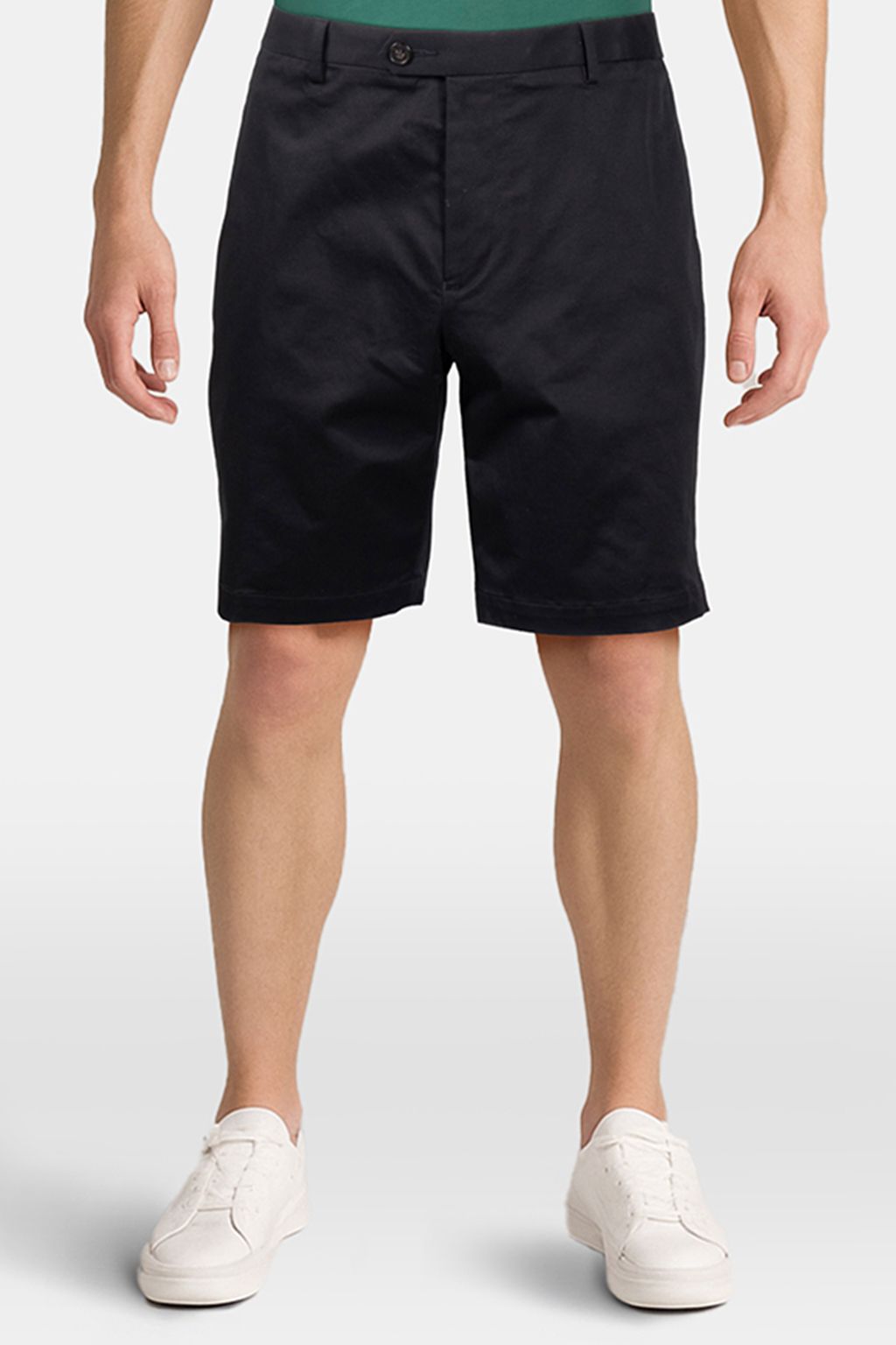 CASUAL CHINO SHORTS — BLACK 1