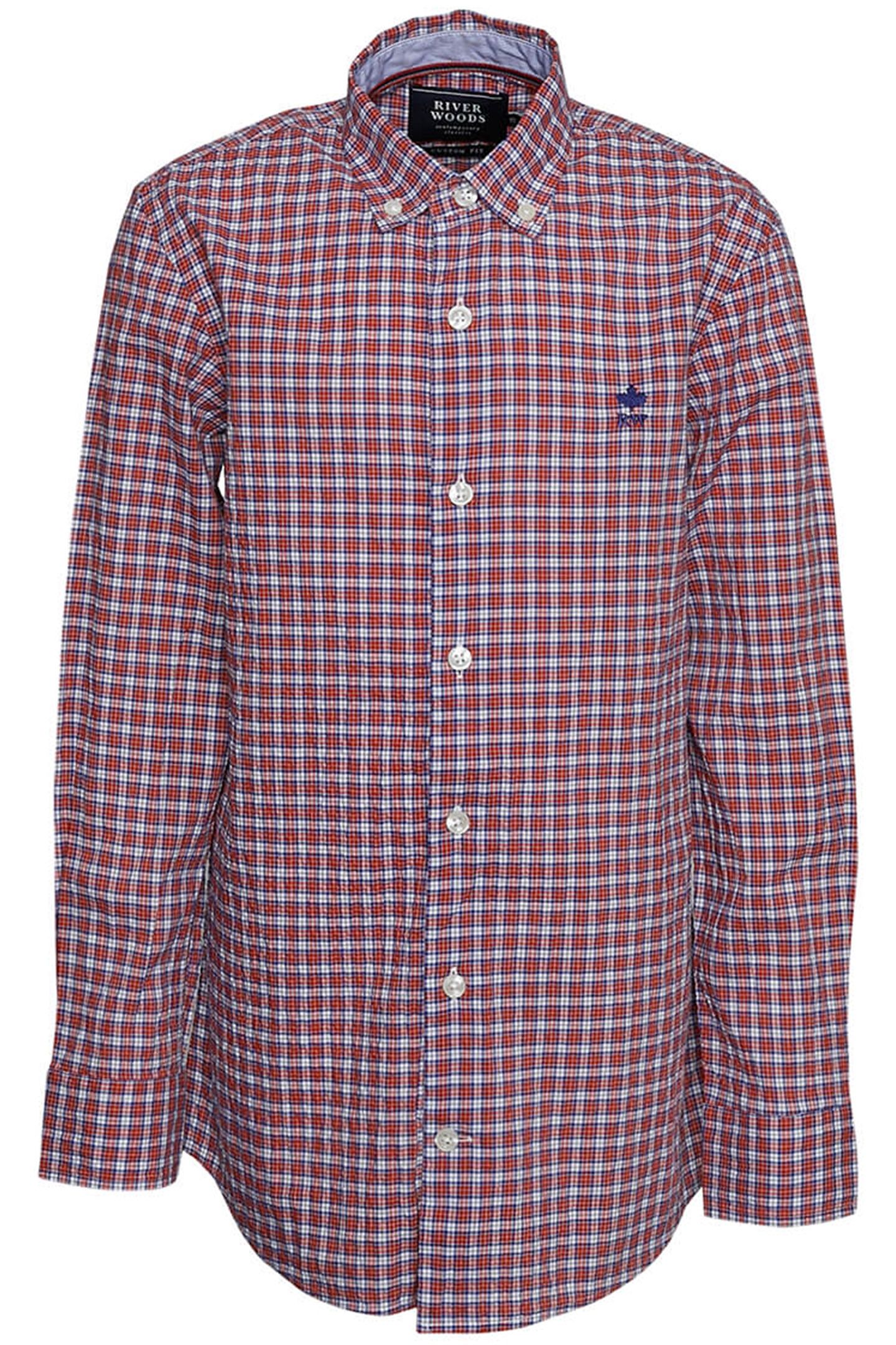 PRINCETON SHIRT IN RED 1