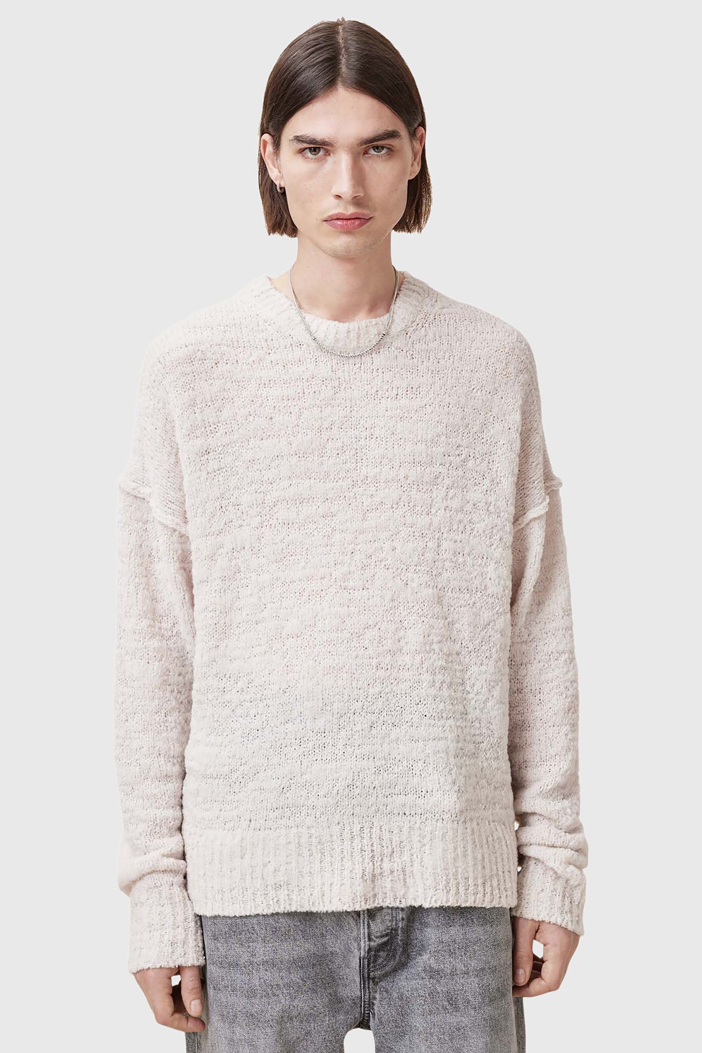 CHILLION CREW ECRU WHITE 1