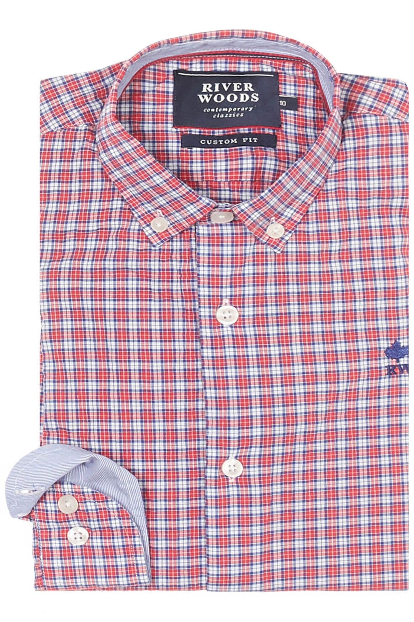 PRINCETON SHIRT IN RED 2