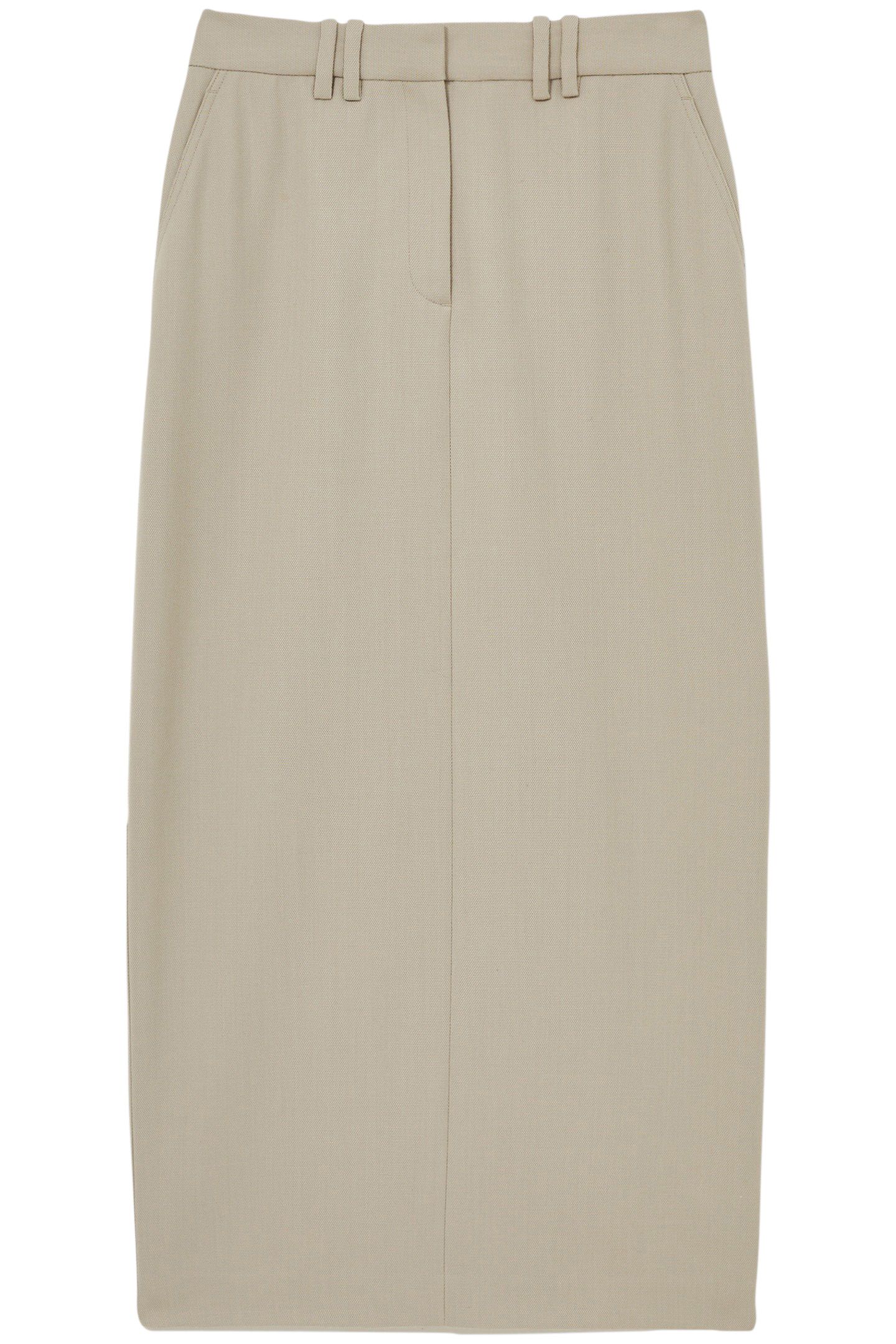 BRITTANY MIDI SKIRT — NEUTRAL 3