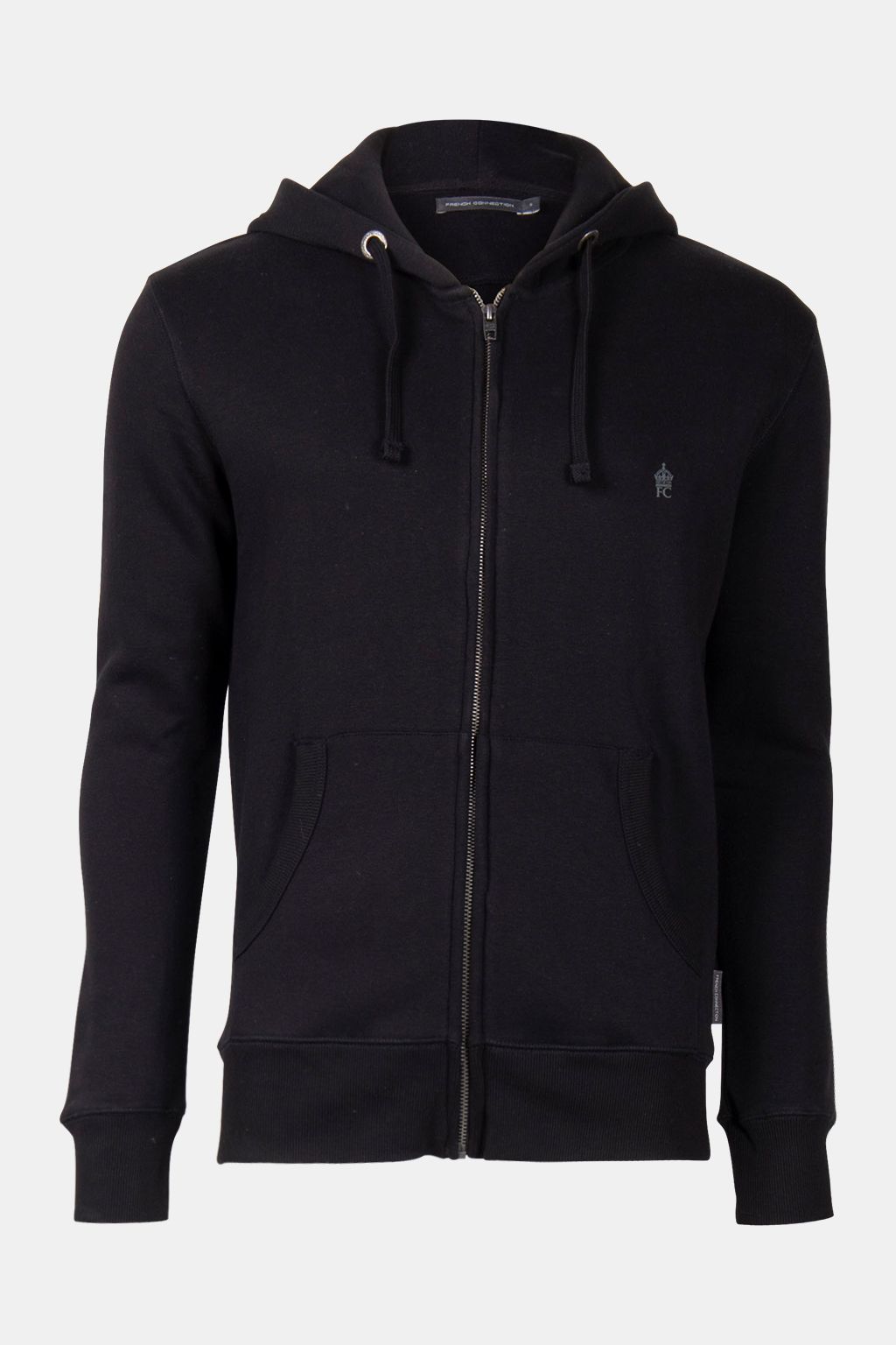 FC ZIP HOOD BLACK/GUNMETAL 4
