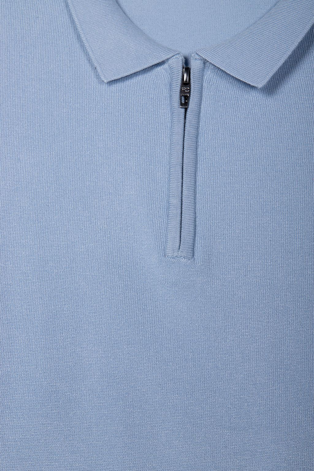 POLO ZIP S/S FORMAL 2 SKY 5