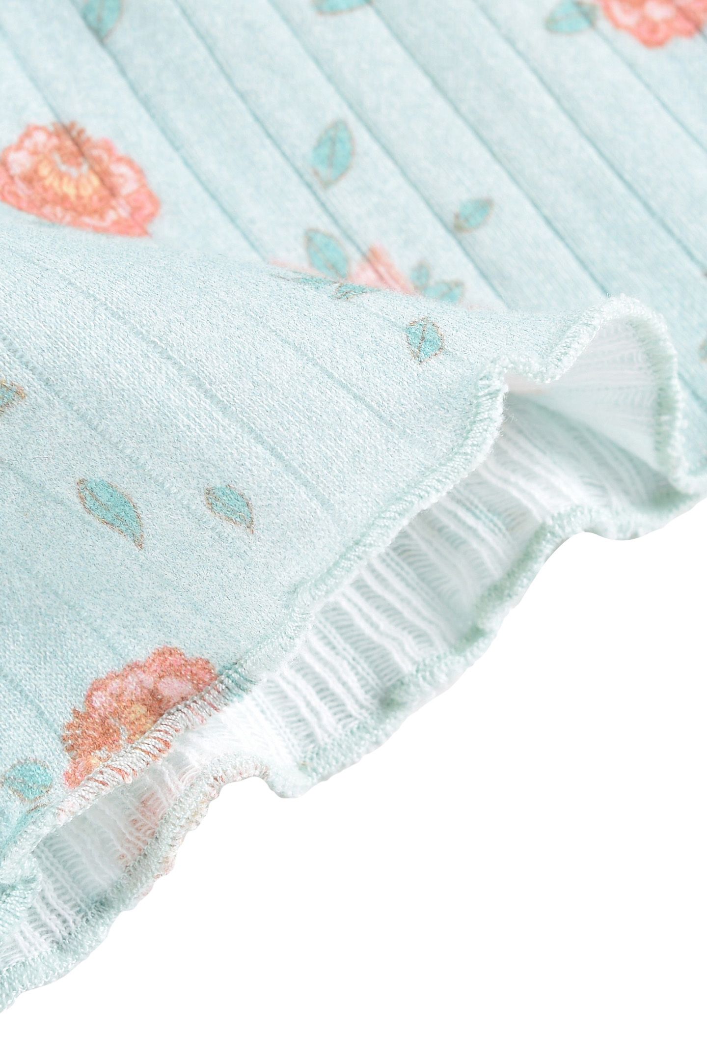 TANK TOP ALASHA VINTAGE BLUE FLOWERS 7