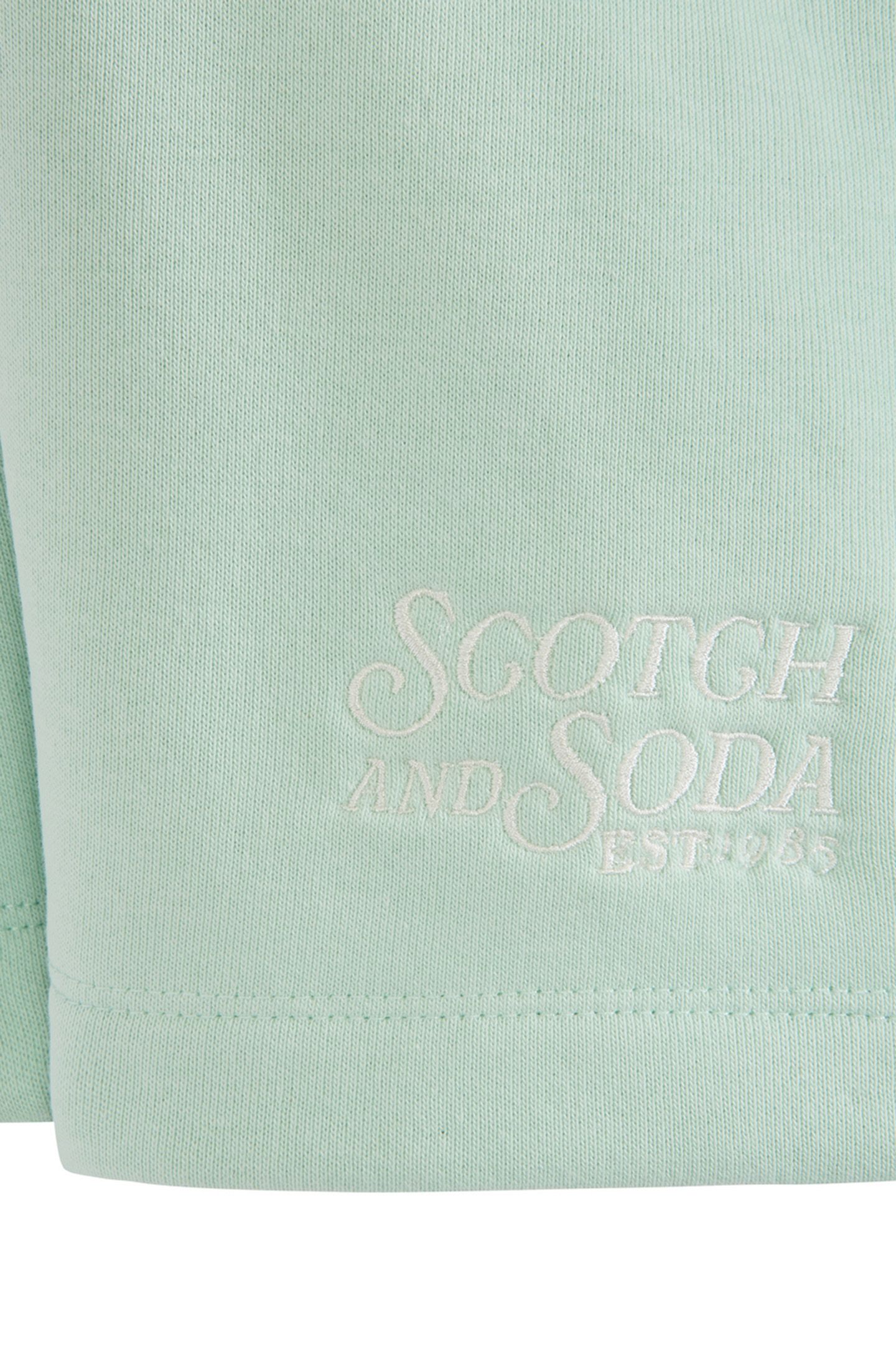 BOYS FLEECE SHORT LIGHT PASTEL GREEN 4