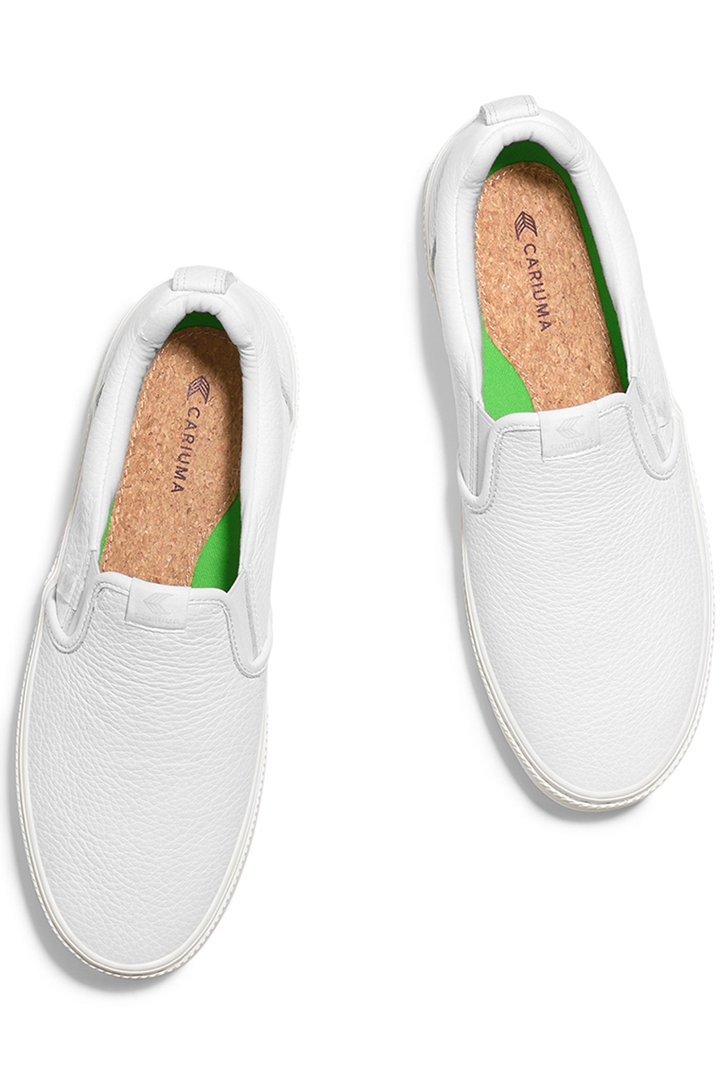 SLIP-ON WHITE PREMIUM LEATHER SNEAKER 4
