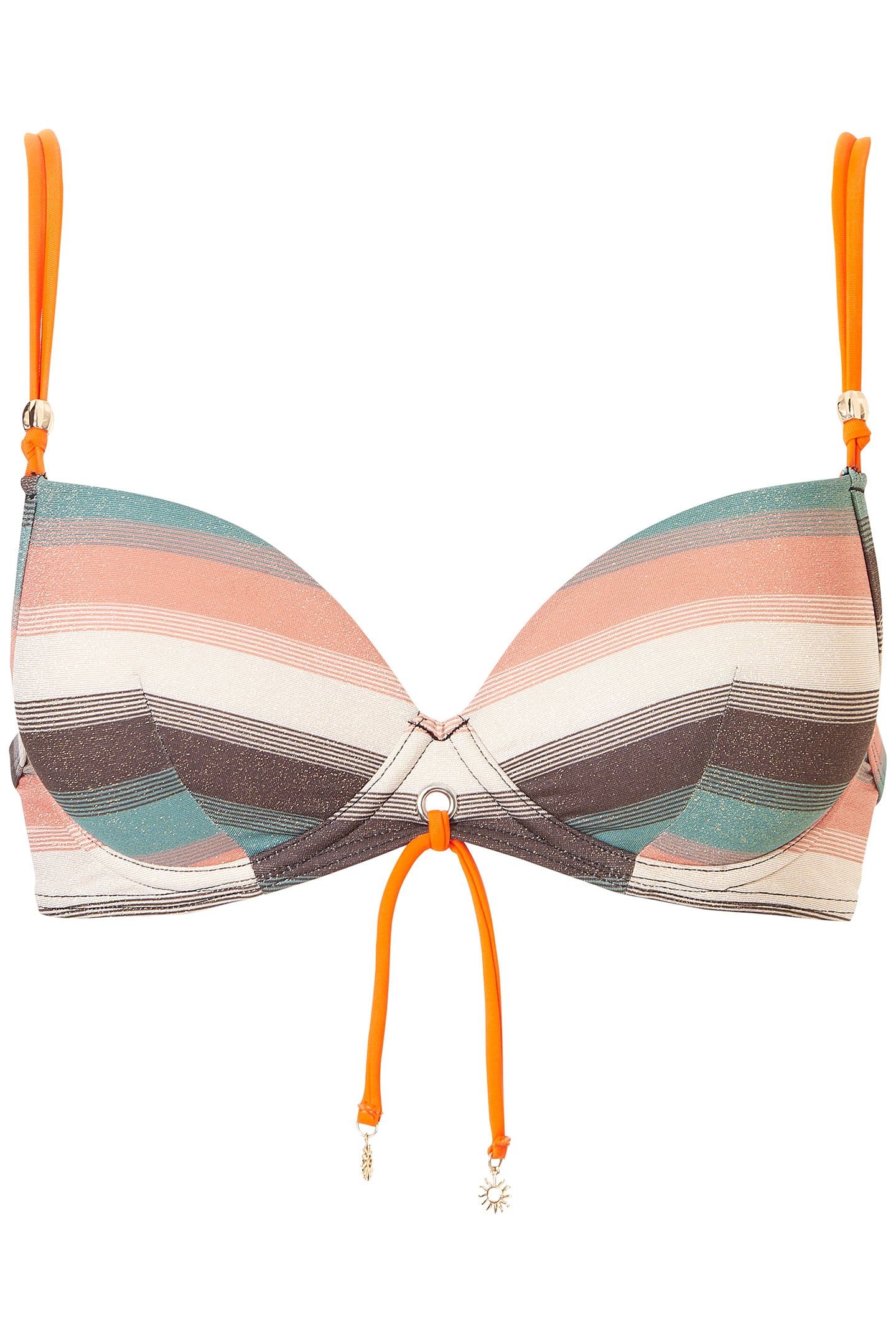 SW BRA TSHIRT PUSH BONITA PUSH UP MAURI COLORFUL STRIPES 1