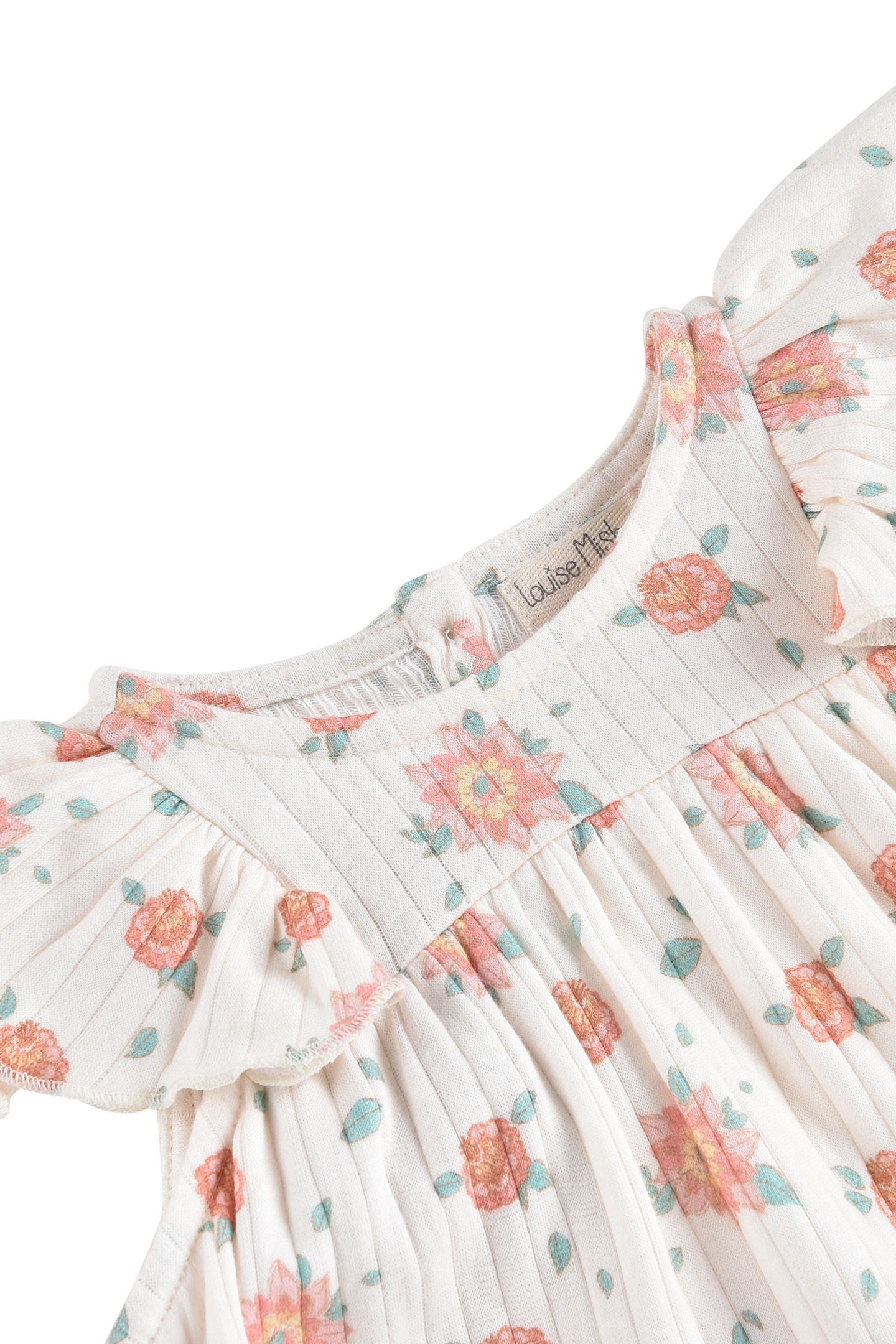 DRESS AMITA OFF WHITE FLOWERS 7