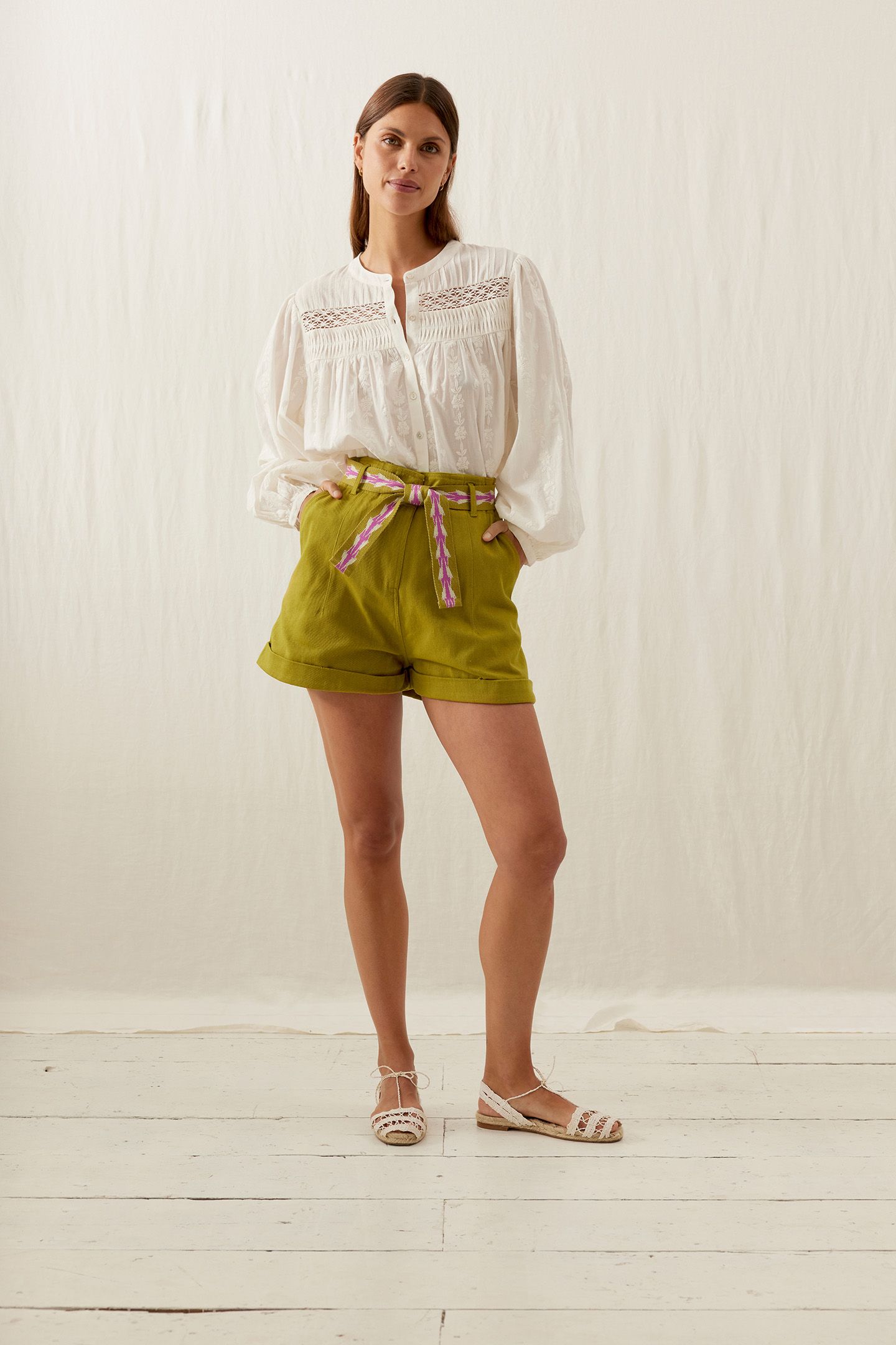 SHORTS VIRGINIE MOSS 1