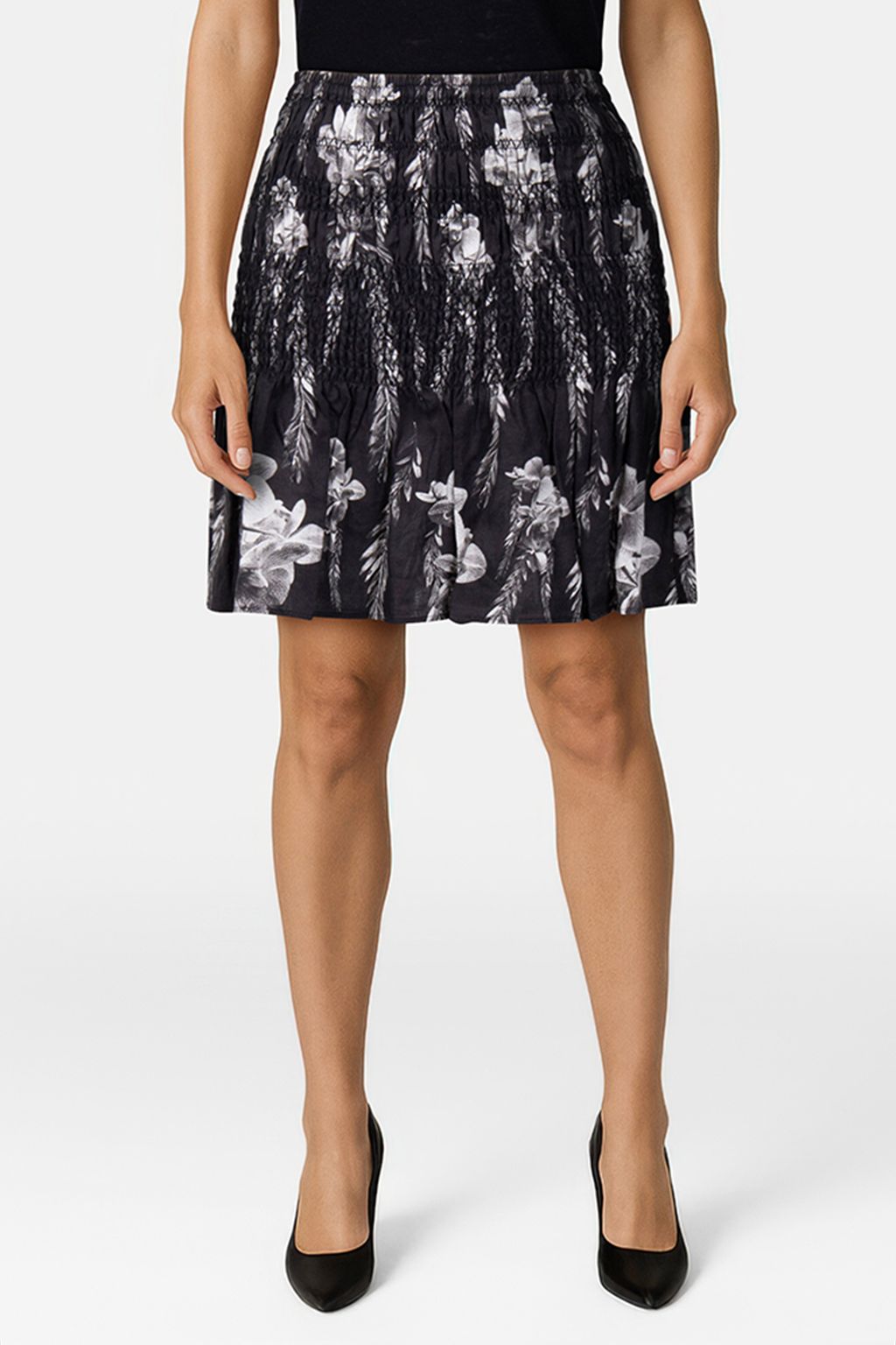 RIAH MIA SKIRT BLACK 1