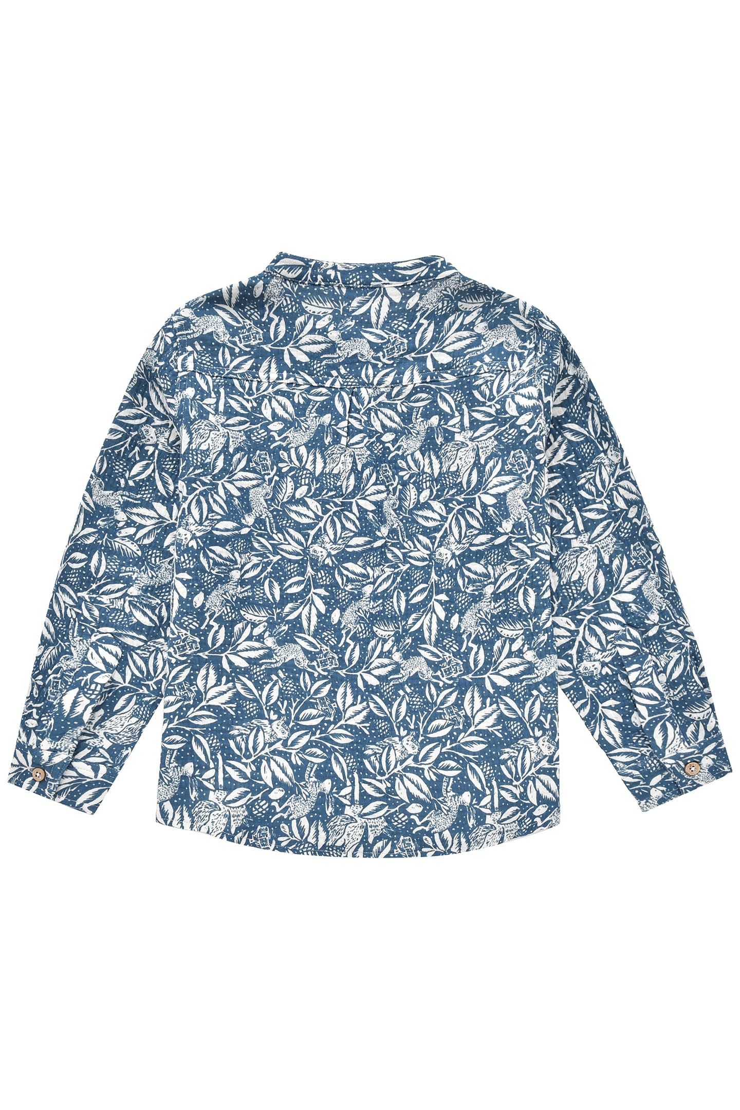 SHIRT AMANO INDIGO WOODLAND 2