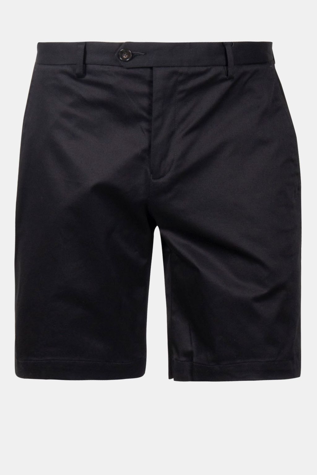 HAMPTON STRETCH COTTON CHINO SHORTS — BLACK 3