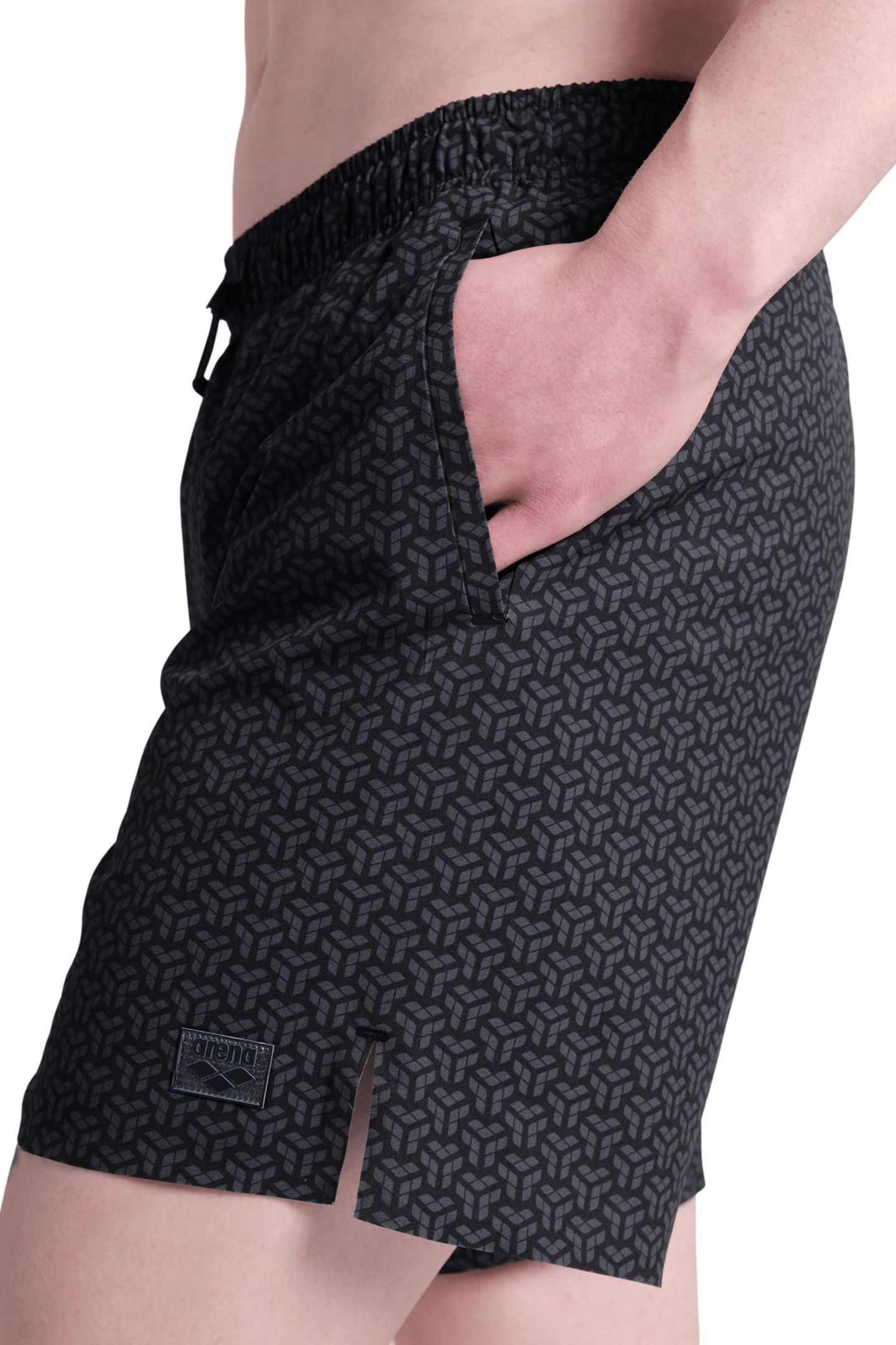 MEN'S ARENA EVO BEACH BOXER AO BLACK-ASPHALT 4