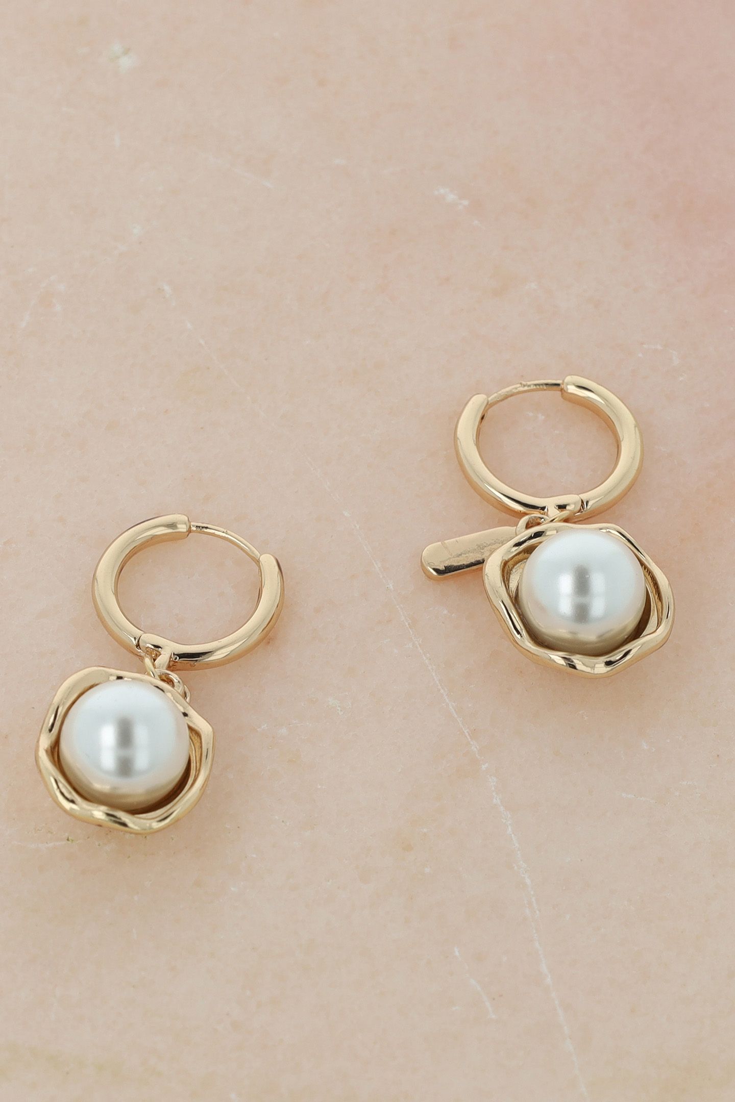 ORBIT PEARL HOOPS 3