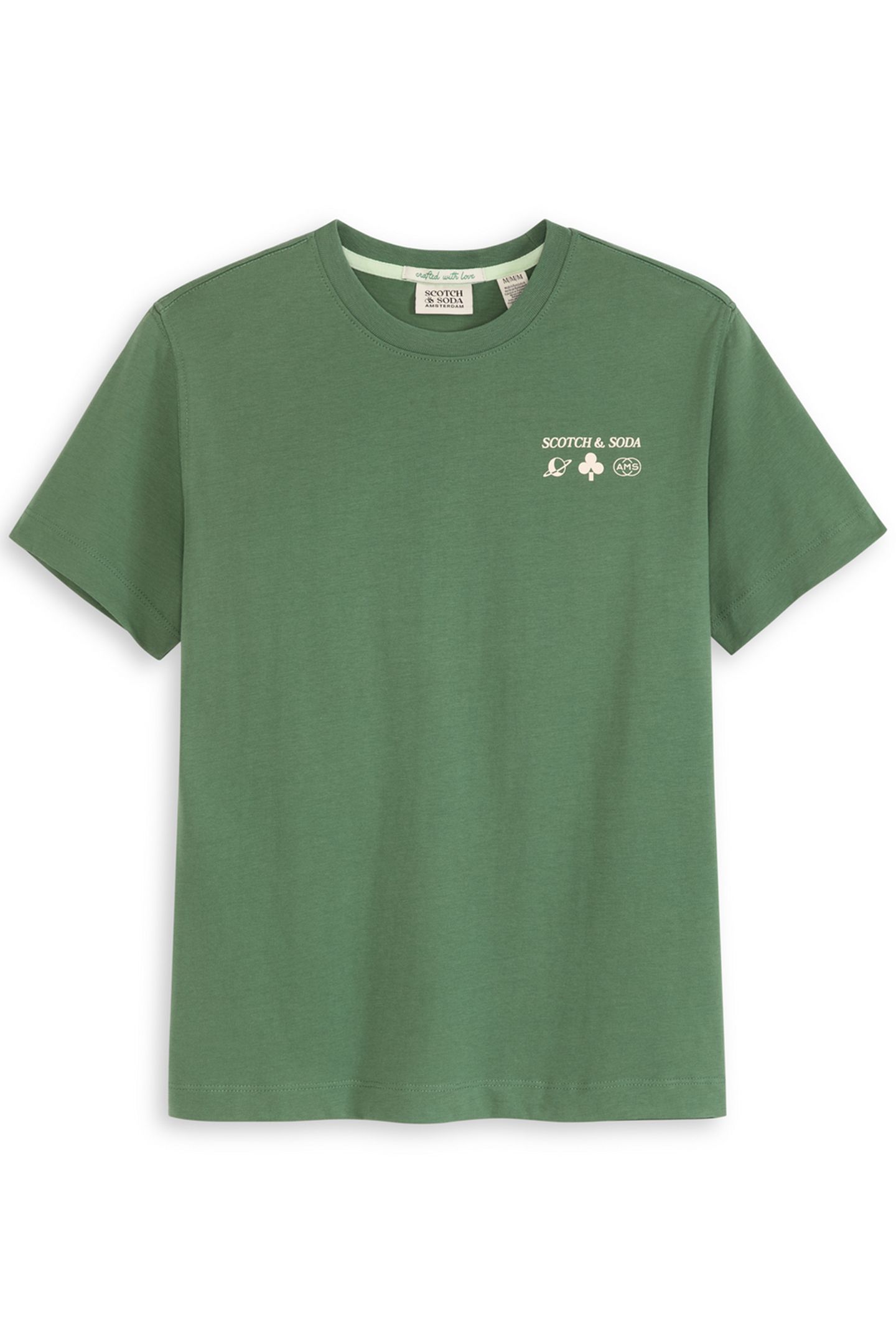 BOYS GRAPHIC T-SHIRT MEDIUM GREEN 1