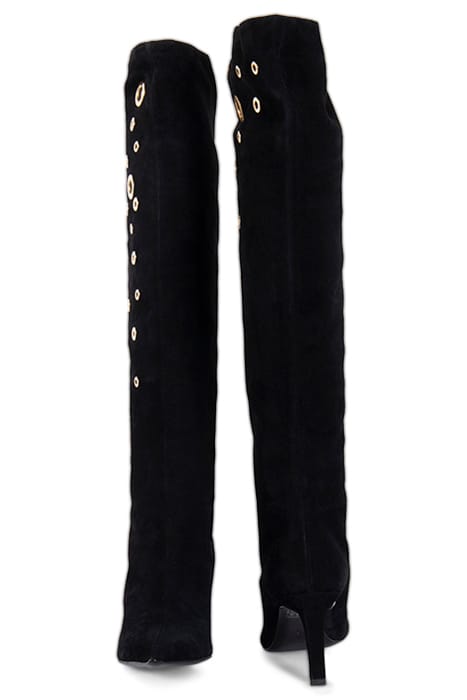 LEHAR STIVALE SUEDE+DECORO OCC BLACK 2