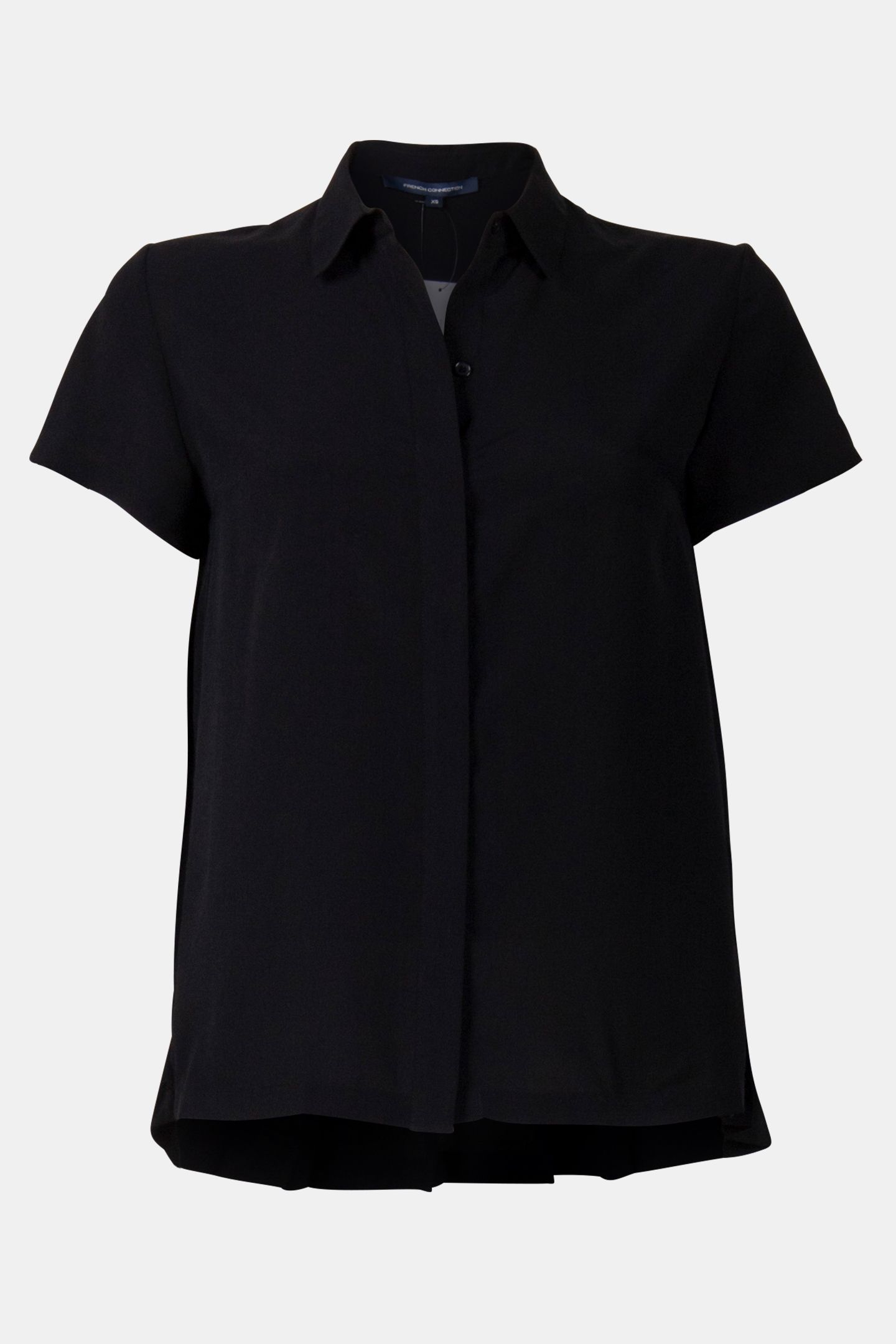 CLASSIC CREPE LIGHT SS SHIRT BLACK 4