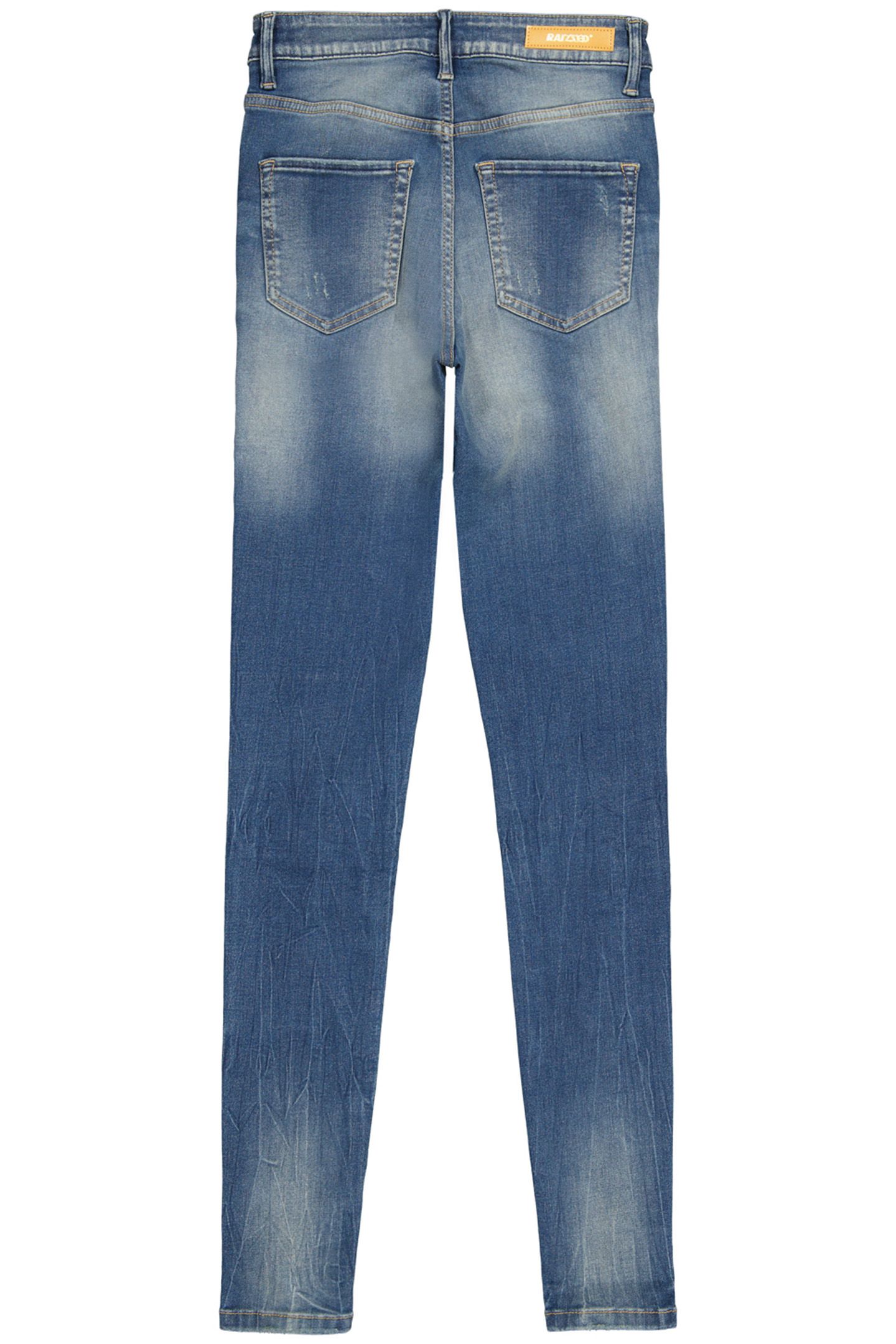 BLOSSOM CRAFTED JEANS MID BLUE STONE 5