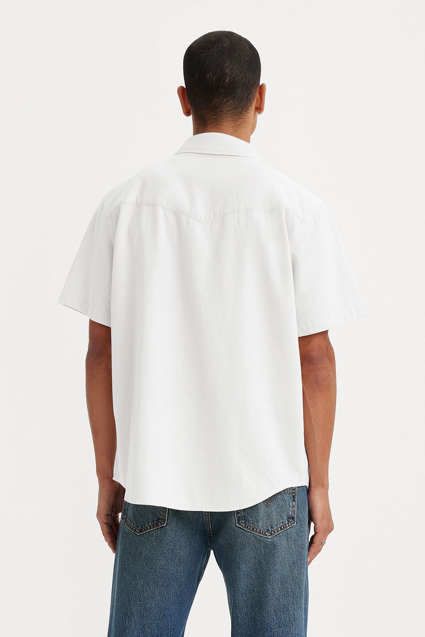 SS RELAXED FIT WESTERN NEWMAN ECRU 2