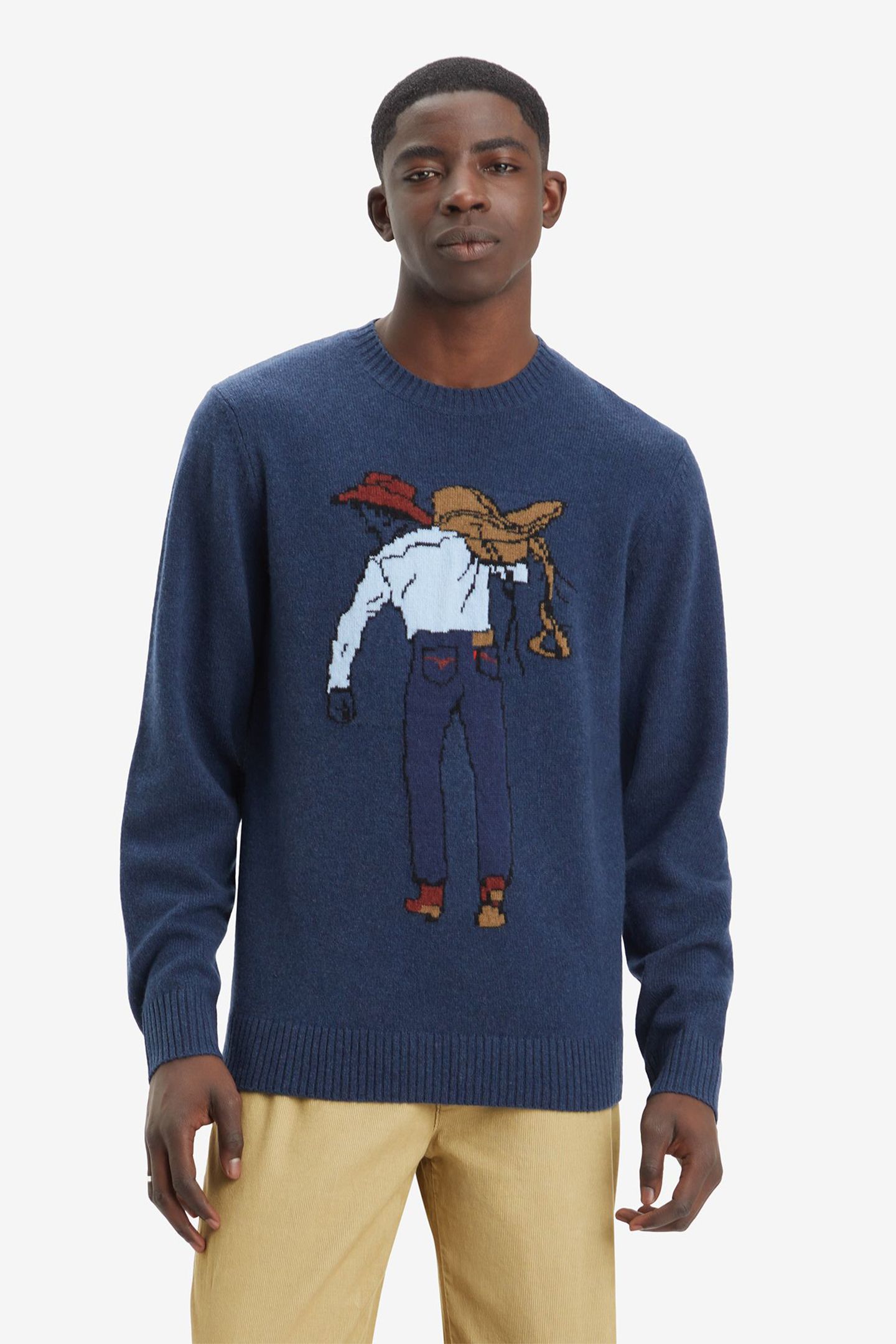 ORIGINAL HM SWEATER SADDLEMAN INTARSIA 1