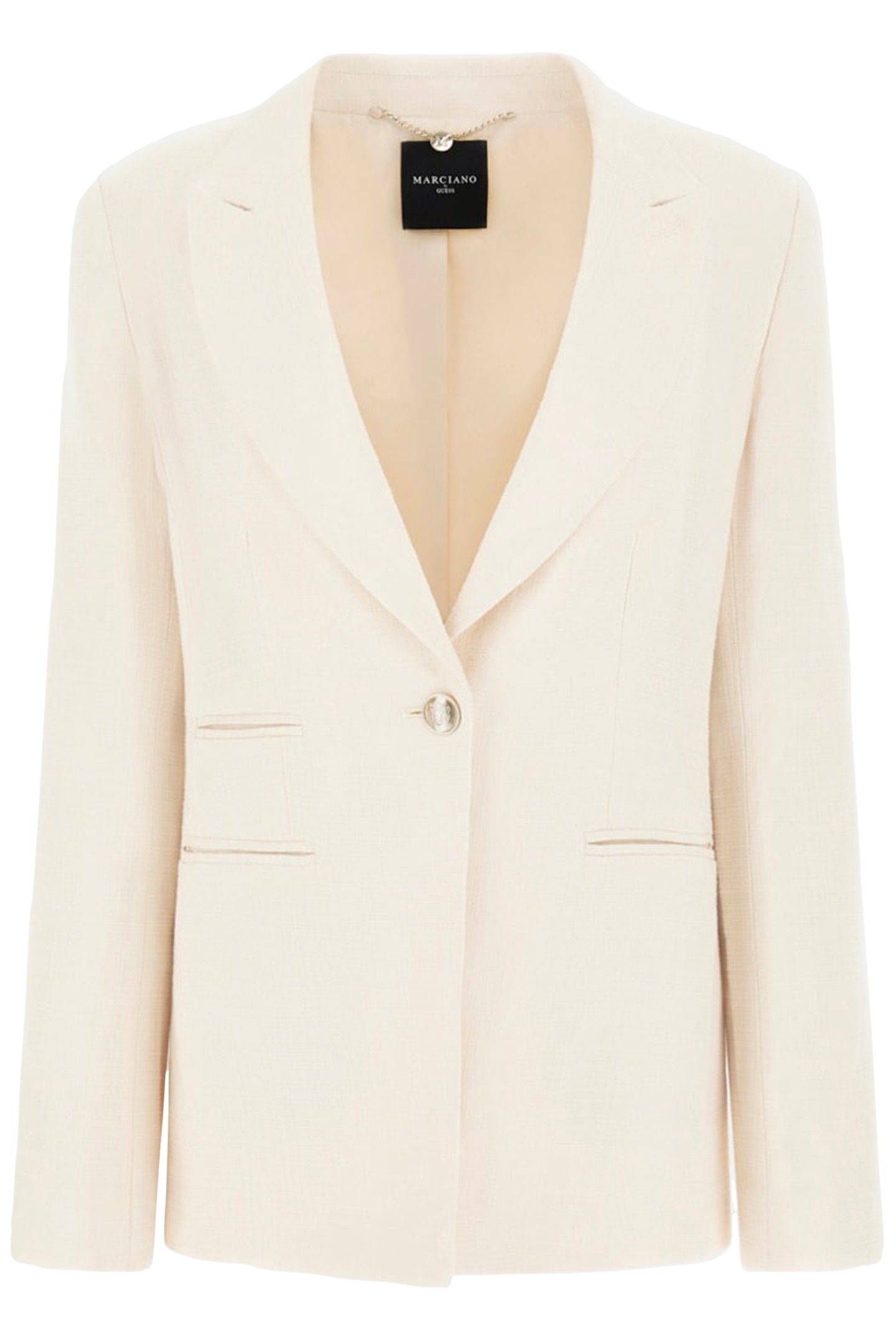 MARCIANO BY GUESS DANIELLE BLAZER EGGSHELL ECRU 4