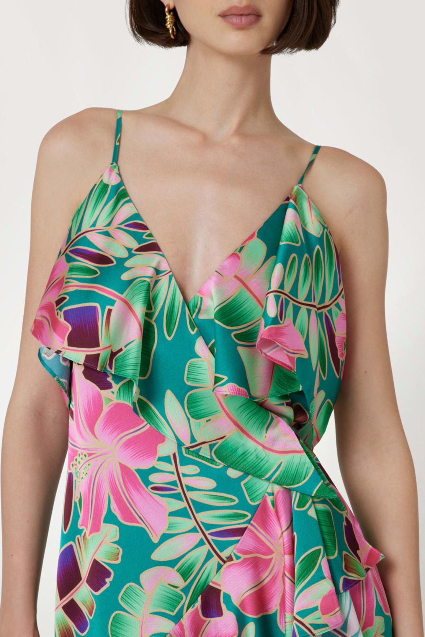 MARCIANO BY GUESS PARADISO WRAP DRESS PARADISE 6
