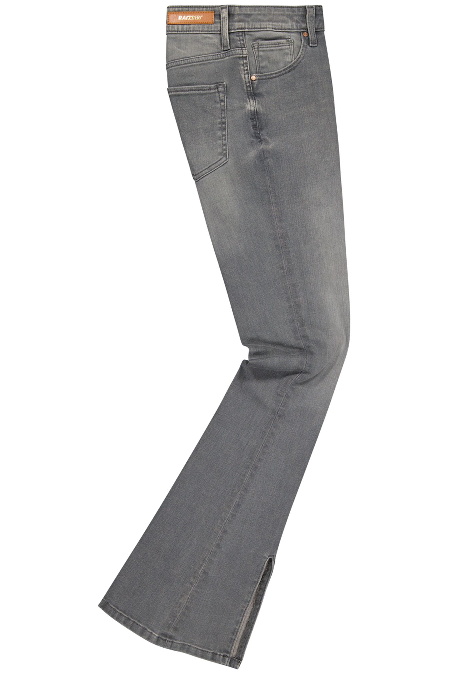 SUNRISE SPLIT JEANS MID GREY STONE 6