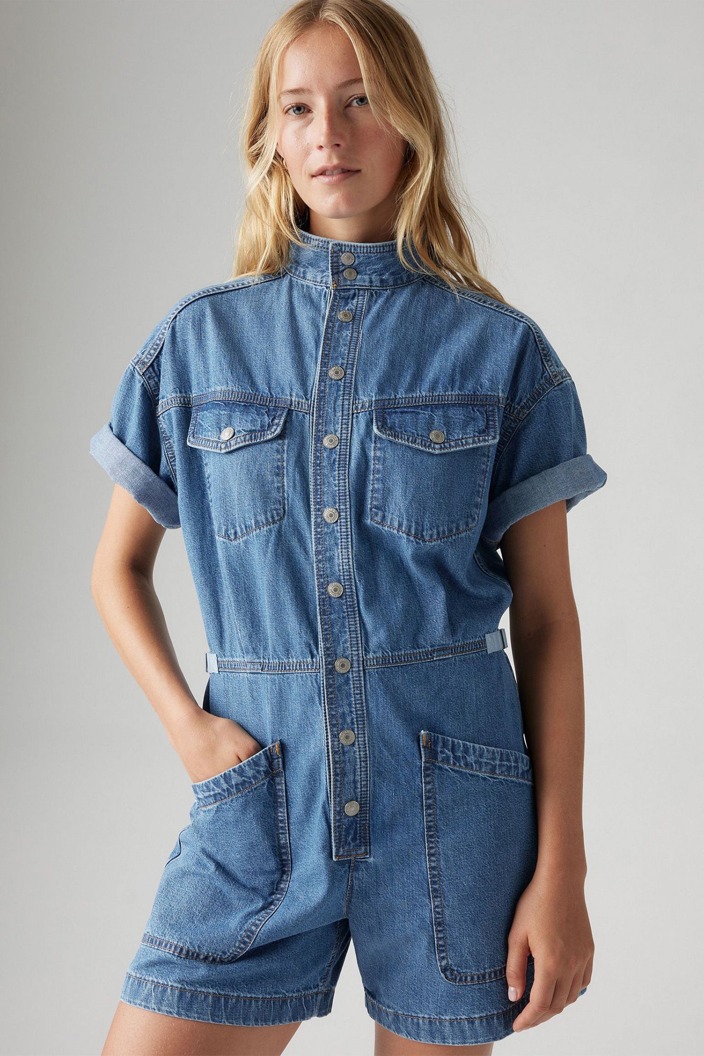 SS SURPLUS ROMPER BLUE JOKE 1