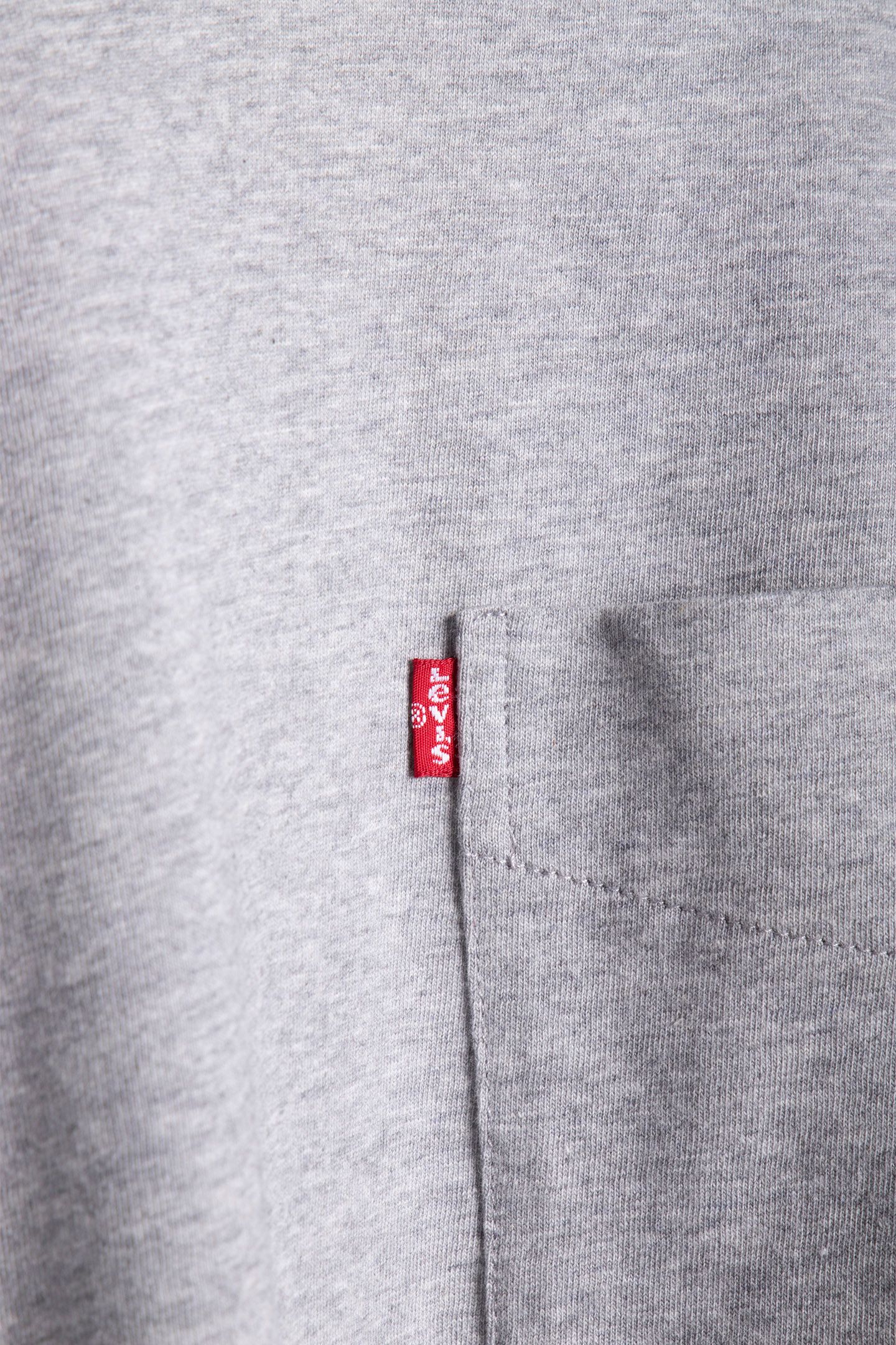 LSESS CLASSIC POCKET TEE MID TONE GREY 4