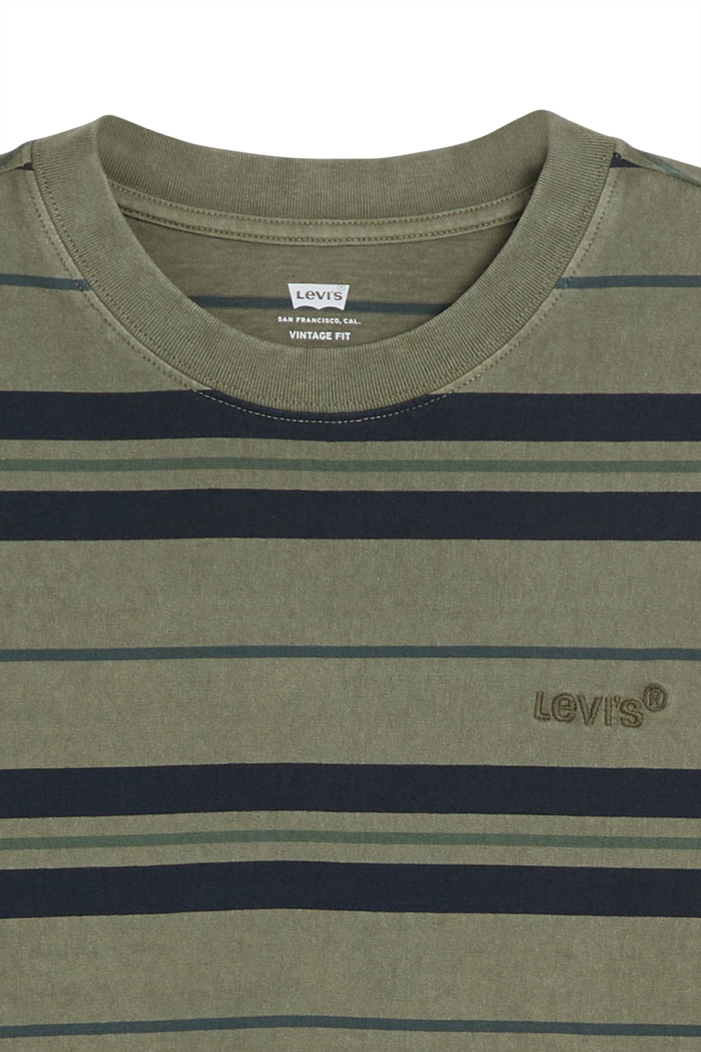 RED TAB VINTAGE TEE FORREST STRIPE DEEP 6