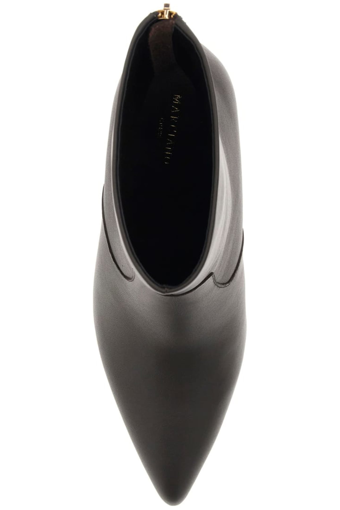 MARCIANO BY GUESS METAL ZIP BOOTIE REGAL BROWN 3