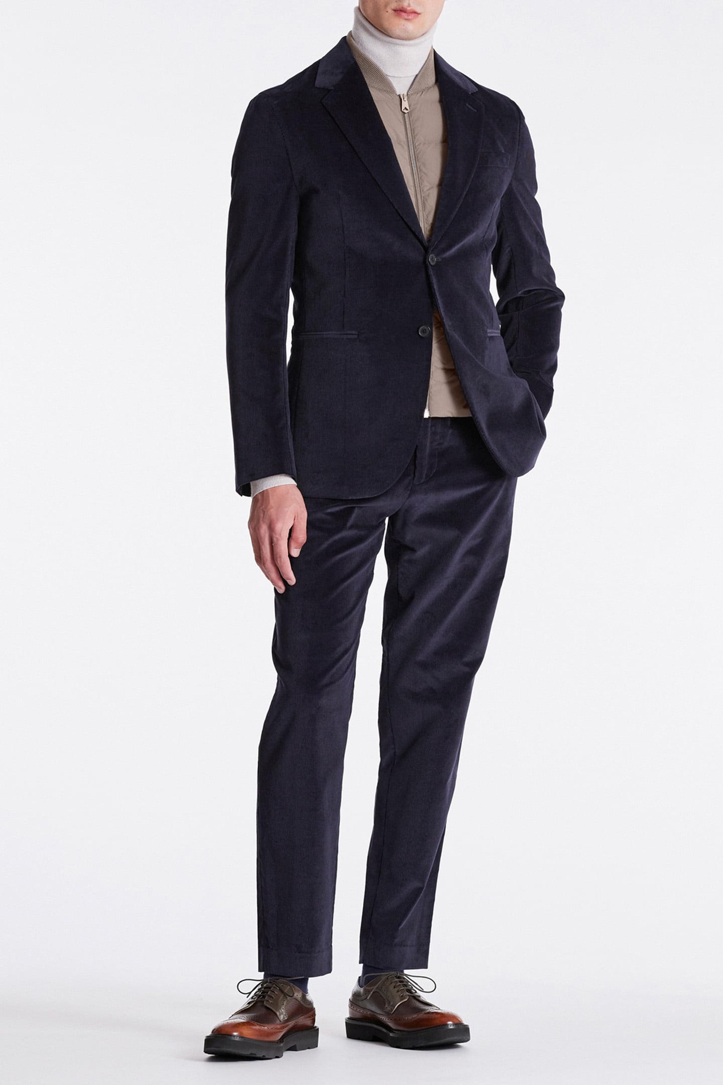 GENTS TROUSER NAVY 3