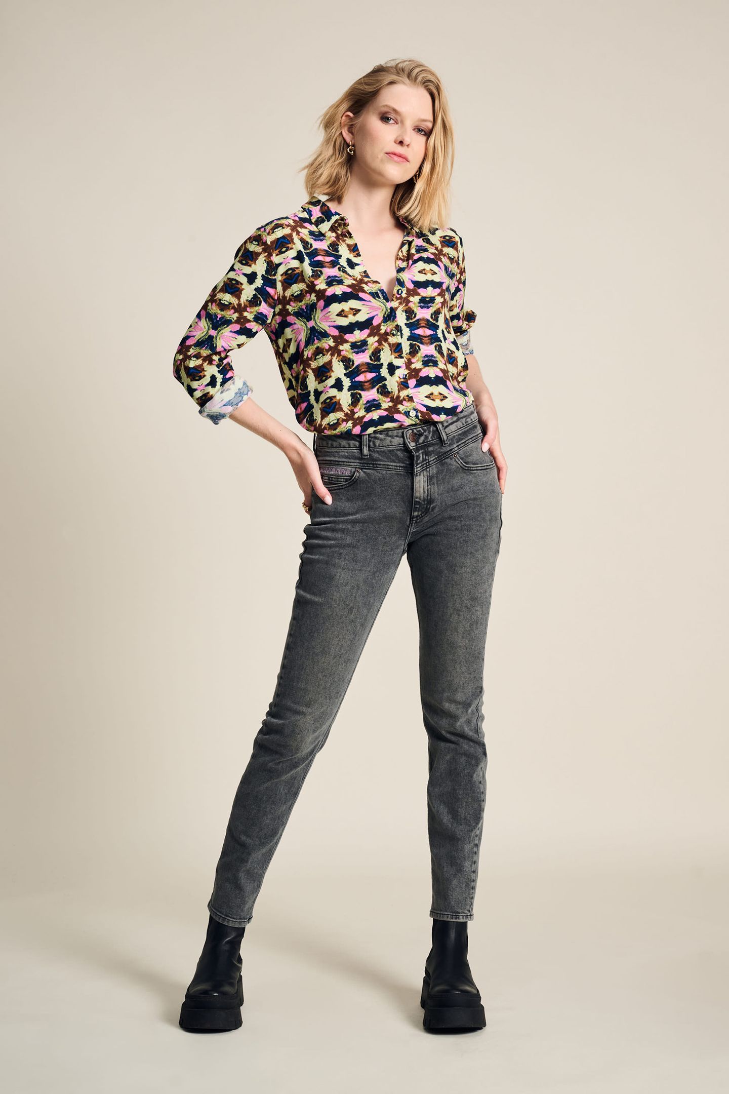 BLOUSE - MILA BUTTERFLY SKY 3