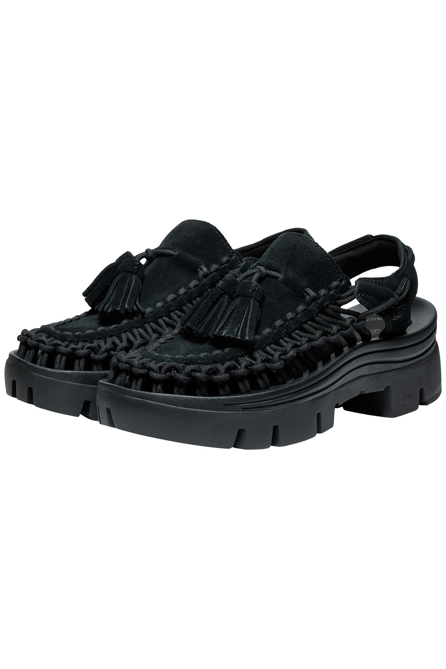 UNISEX UNEEK PLT TASSELL BLACK/BLACK 3