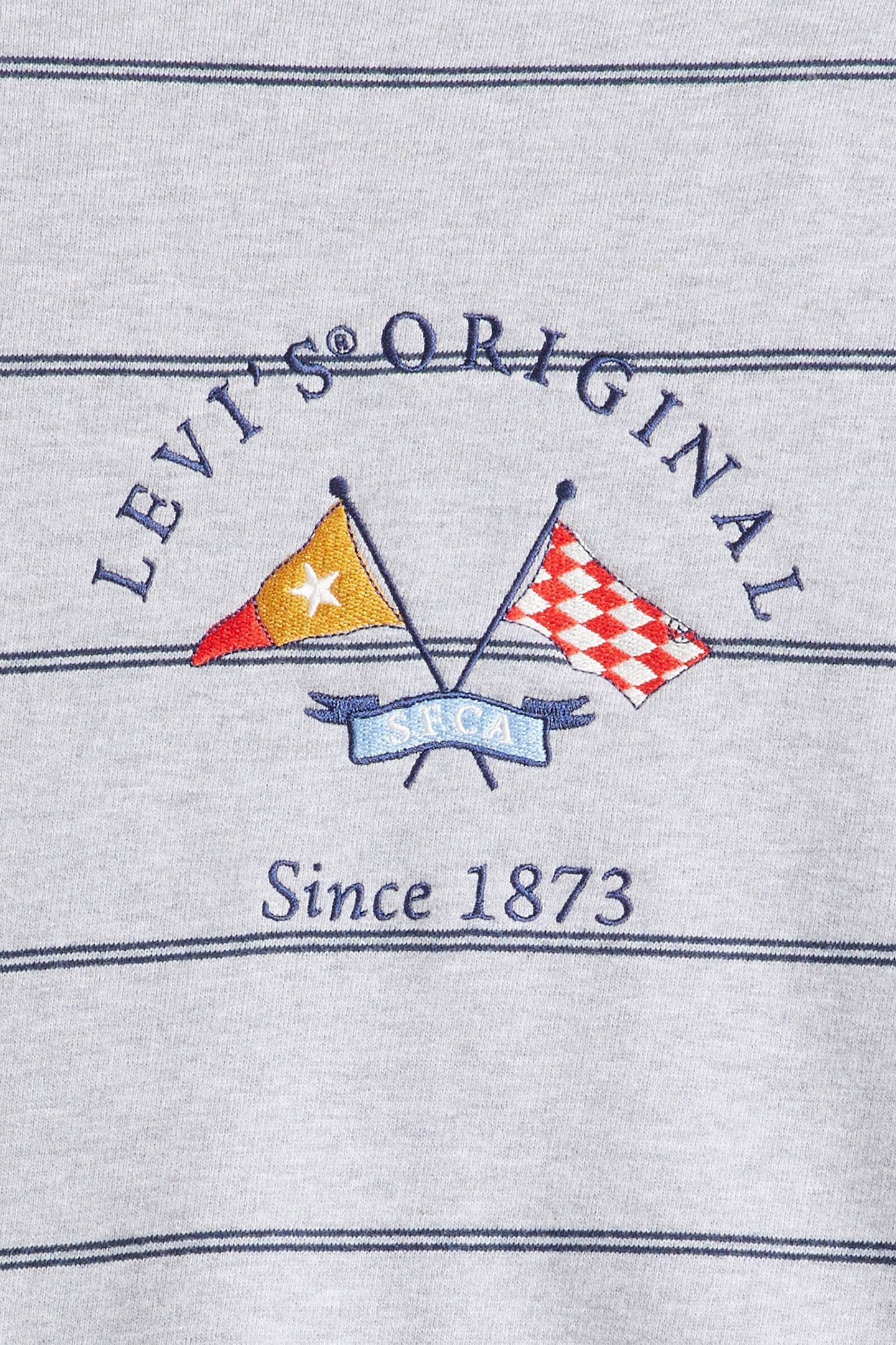 GR HERITAGE STRIPE CREW CREW REGATTA FLA 6