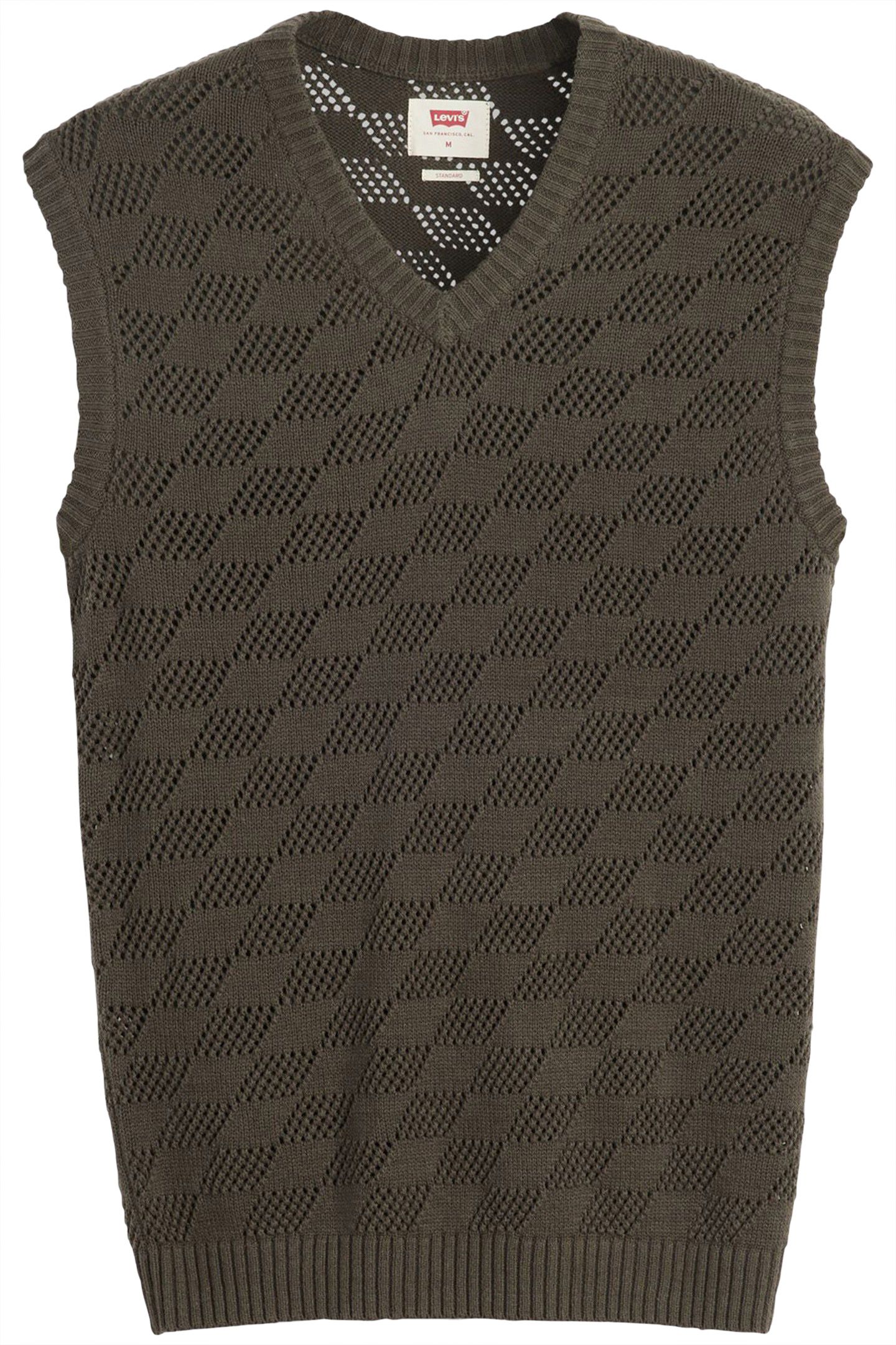 SKYLINE SWEATER VEST CHECKERS DARK PHANTOM 3