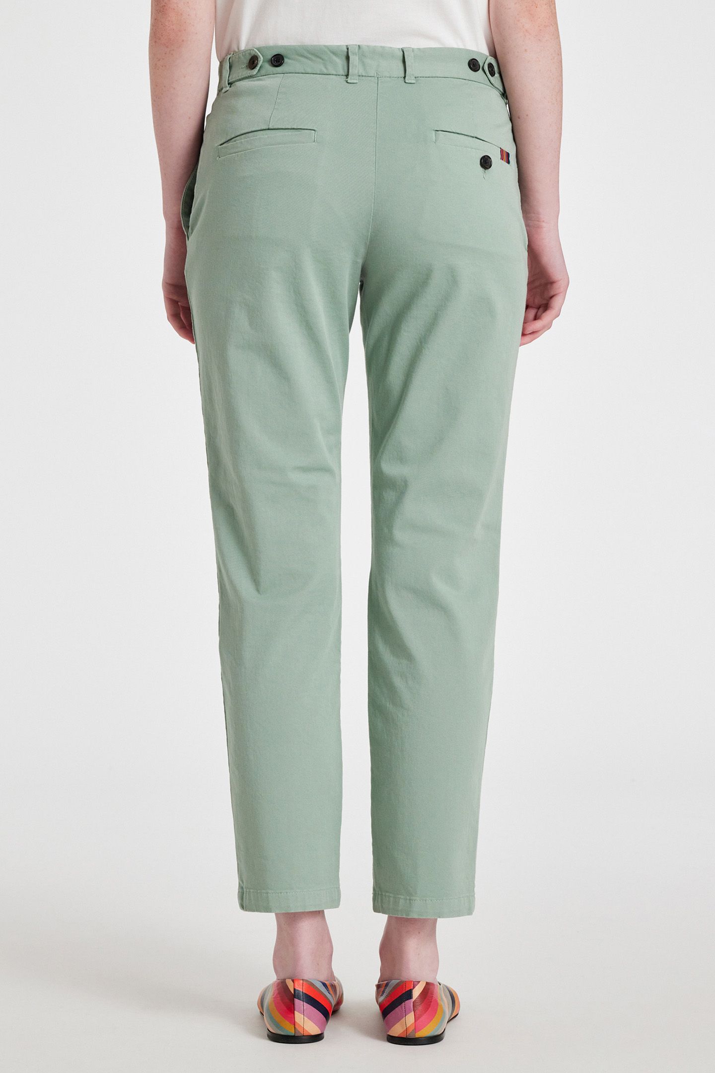 WOMENS TROUSERS MILITARY GREEN 2